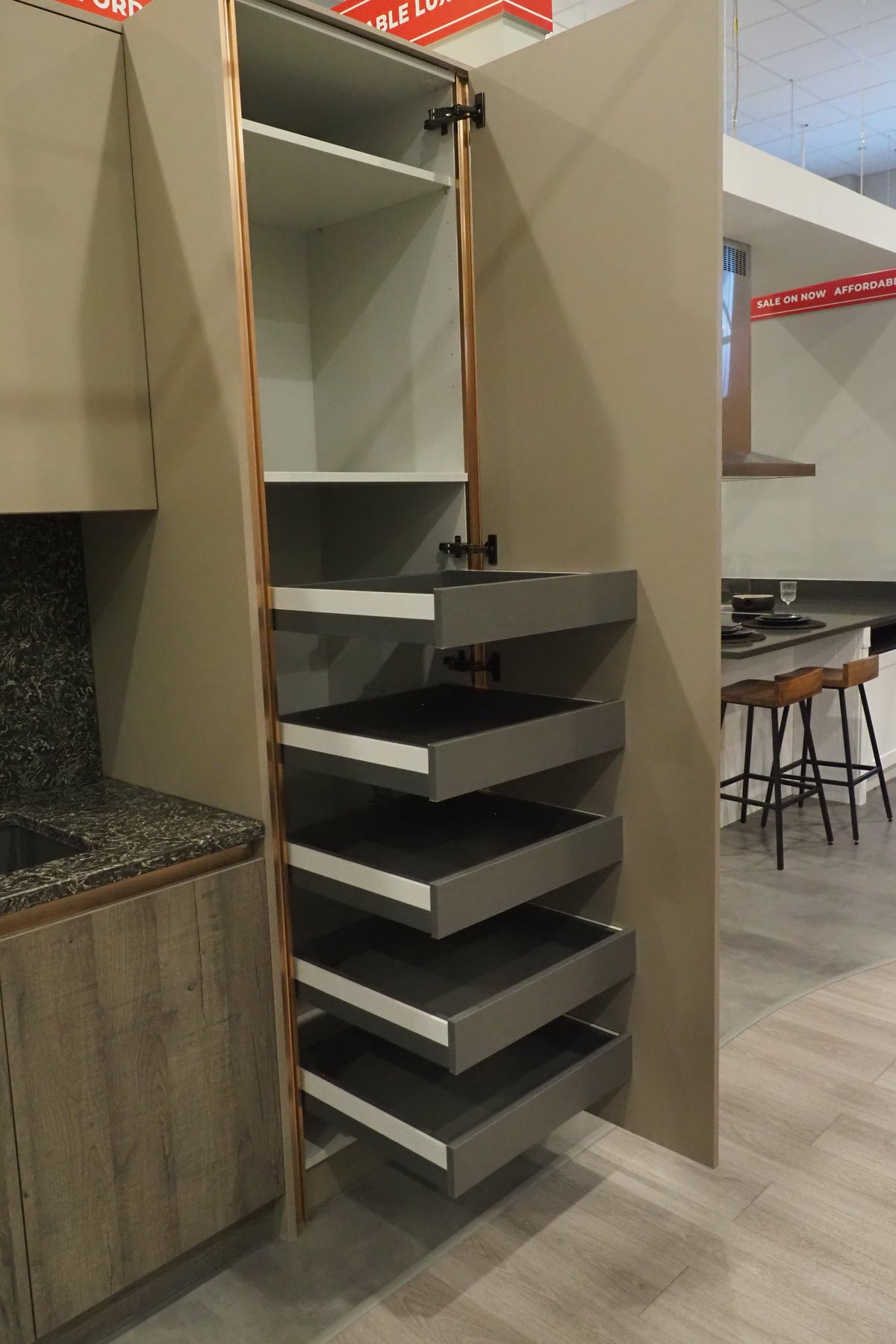 Wren Milano Ultra Modern Kitchenette with Appliances