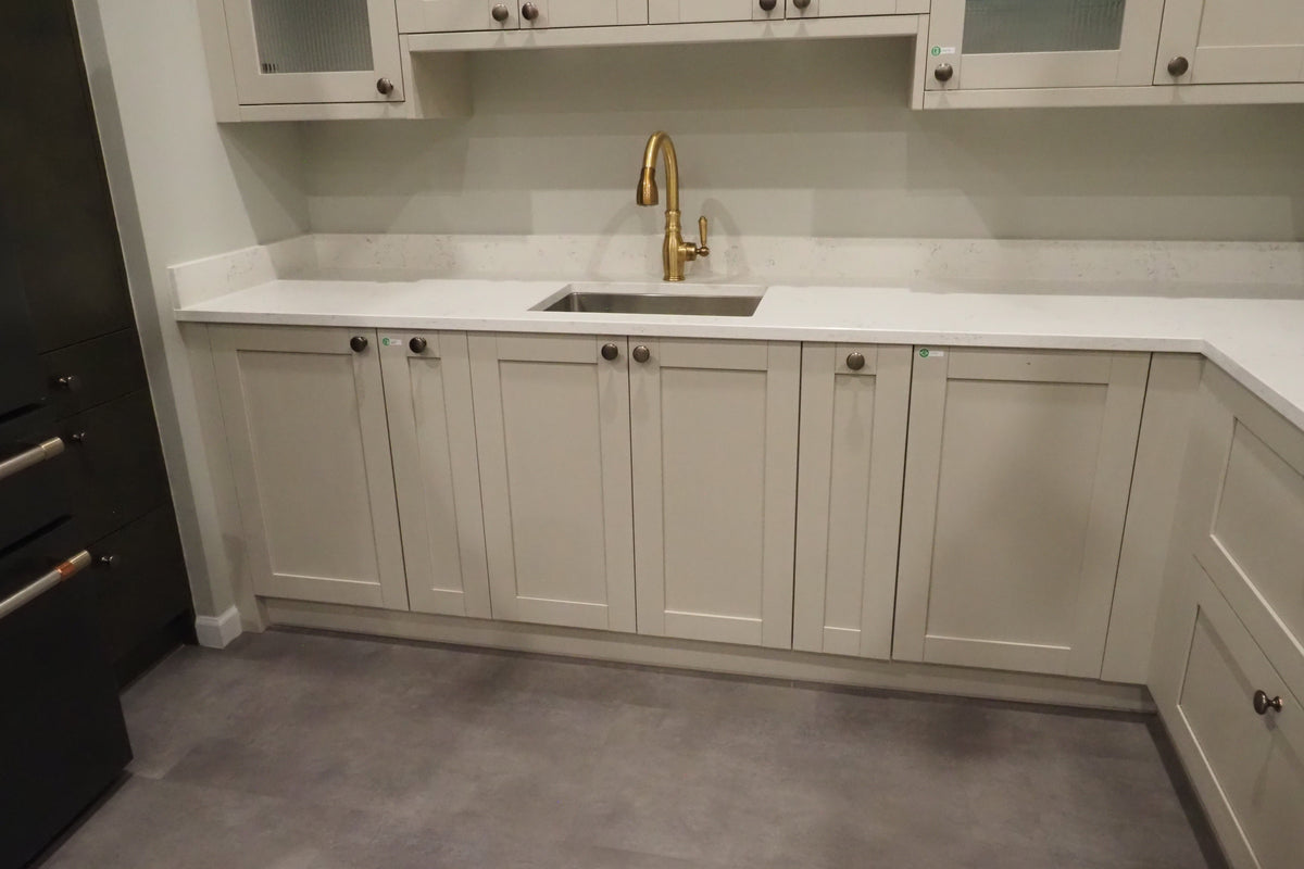Wren Shaker Forest Classic and Metallic Bronze Matte Kitchen