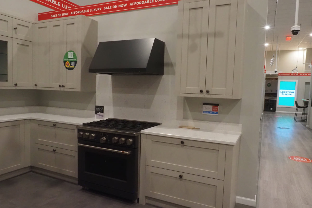 Wren Shaker Forest Classic and Metallic Bronze Matte Kitchen