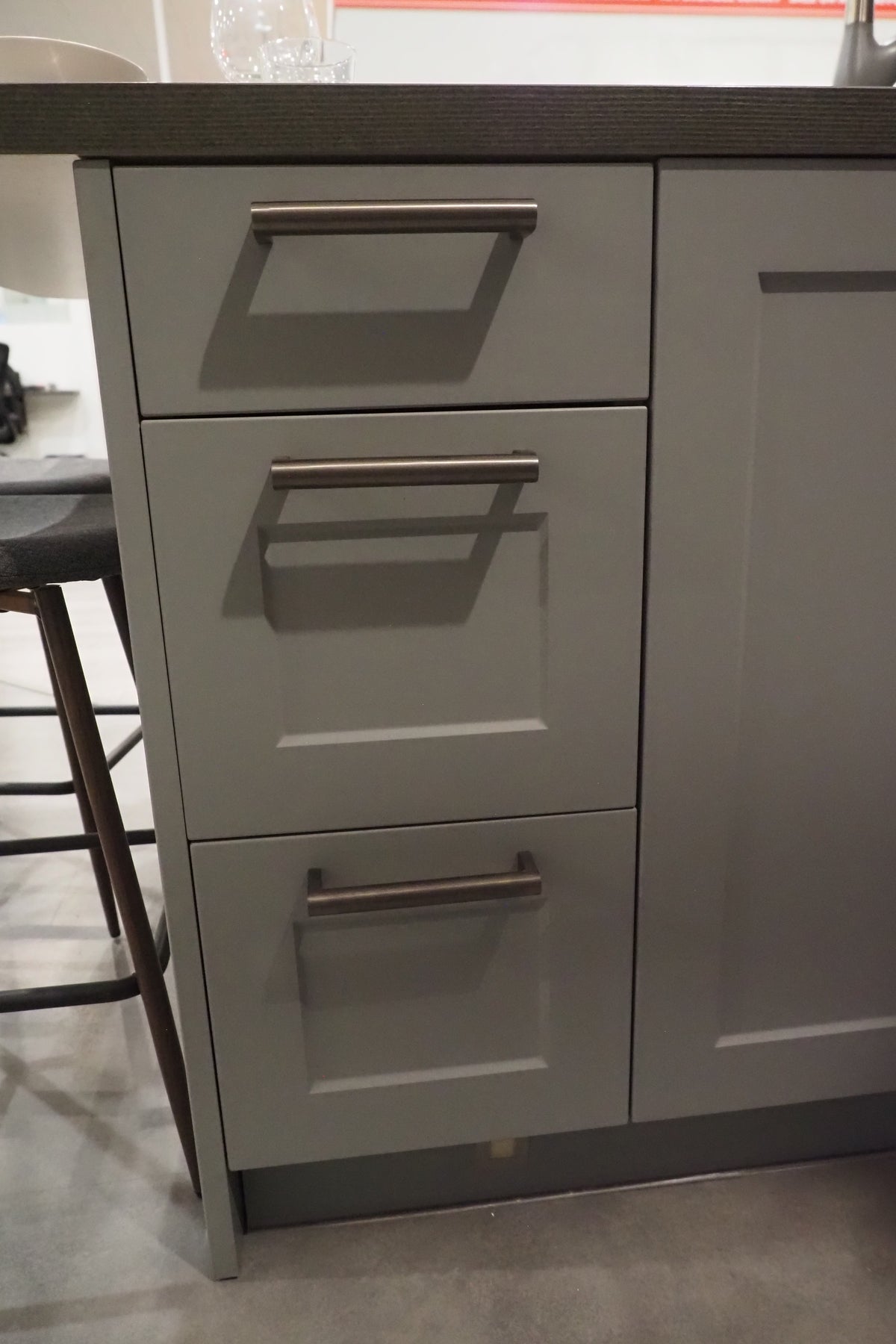 Wren Shaker Chelsea Juratek Dove Gray Matte Kitchen