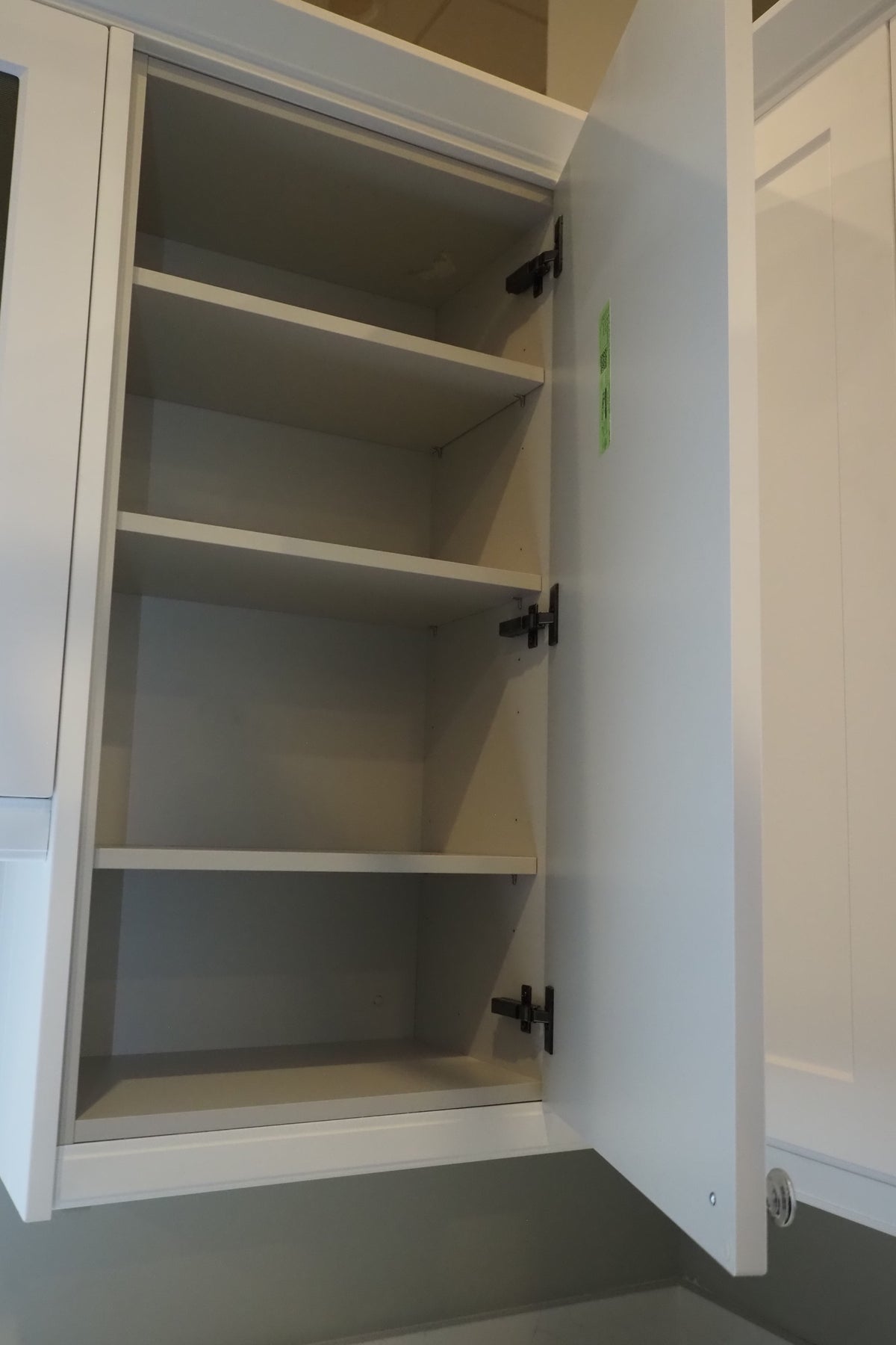 Wren Shaker White & Grey Matte Kitchen with KitchenAid Appliances