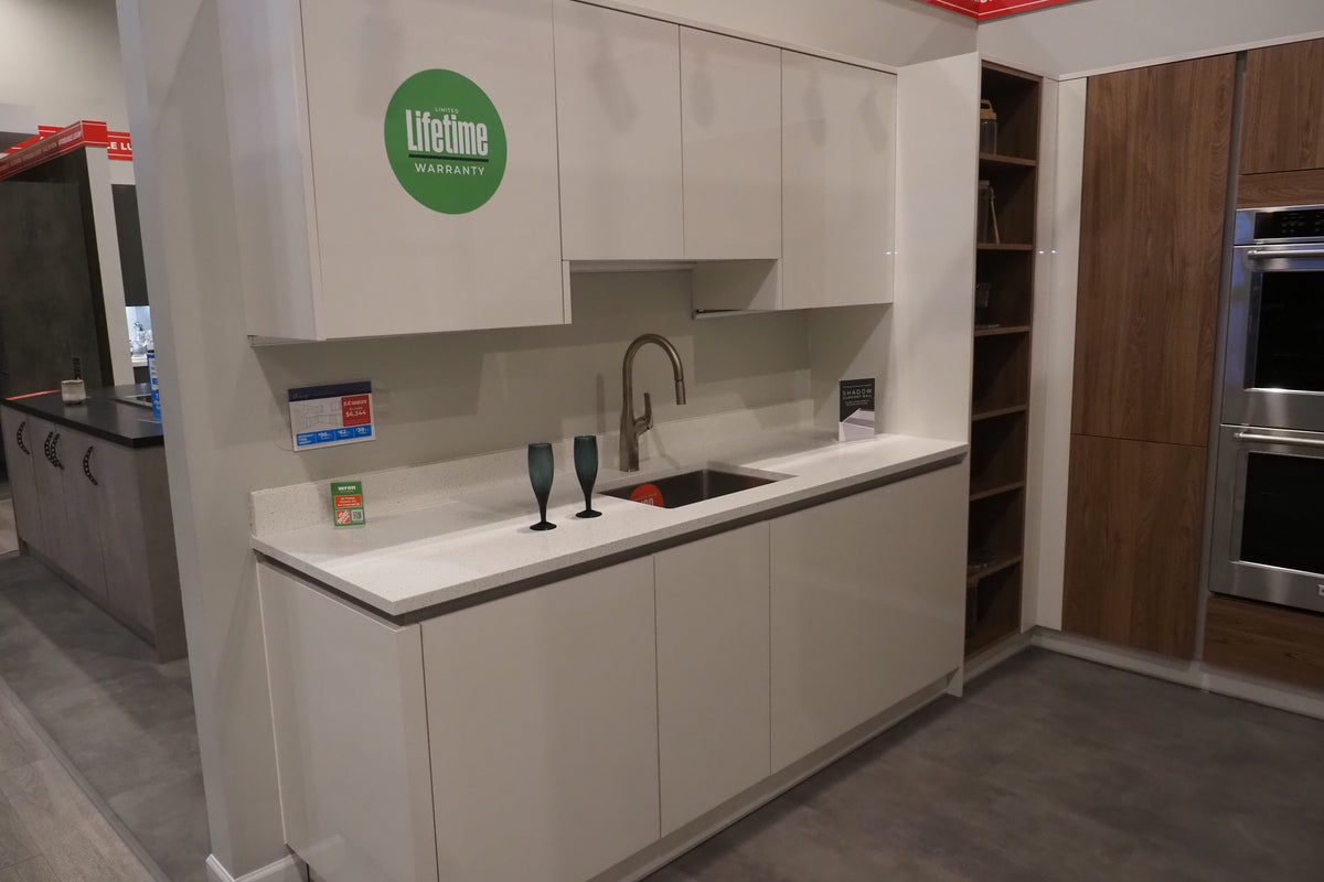 Wren Milano Ultra Bianco White Gloss Kitchen