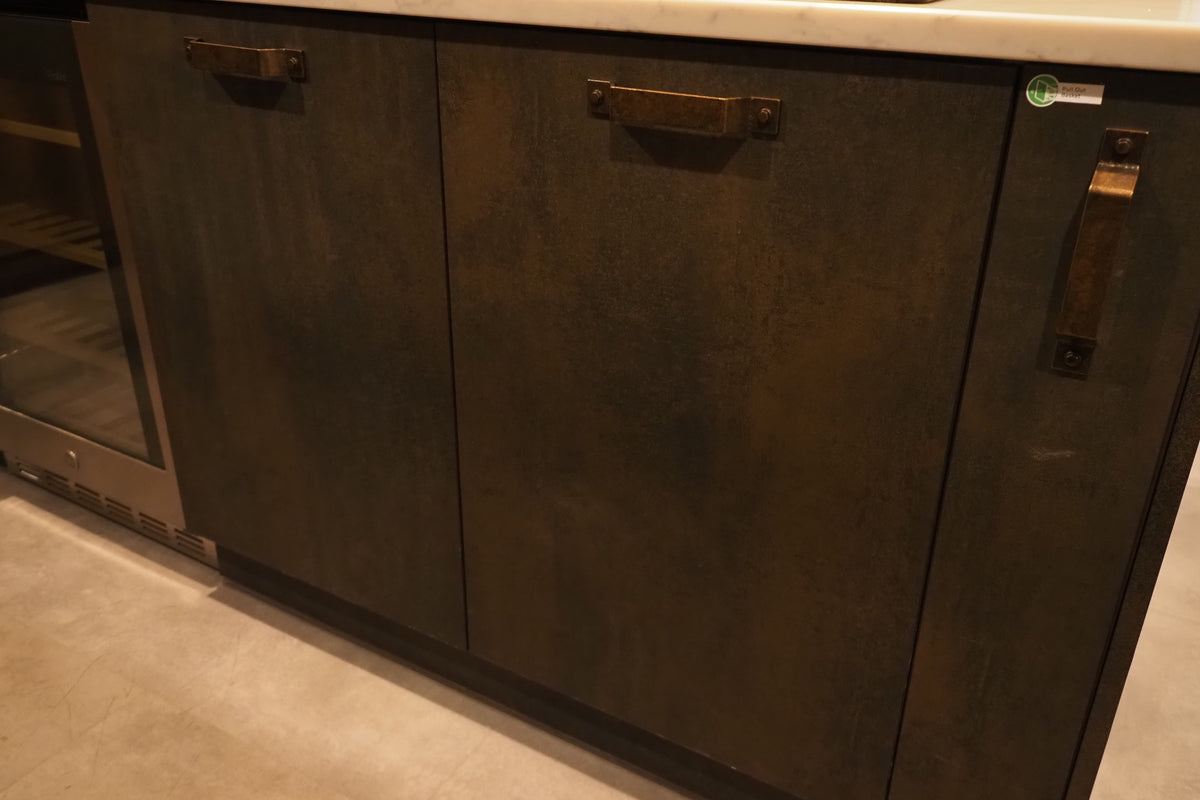 Wren Elements Oxidized Bronze and Saddle Oak Matte Kitchen