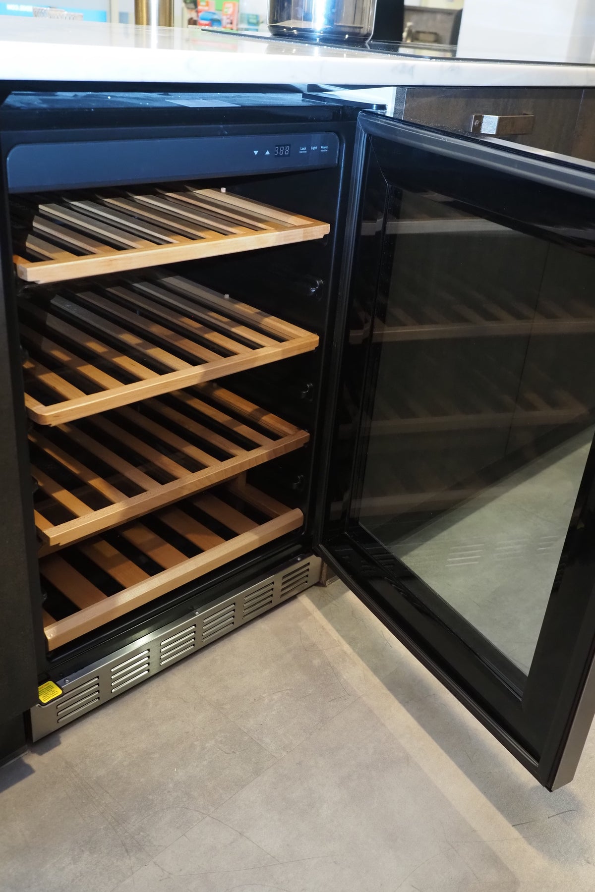 Wren Elements Oxidized Bronze and Saddle Oak Matte Kitchen