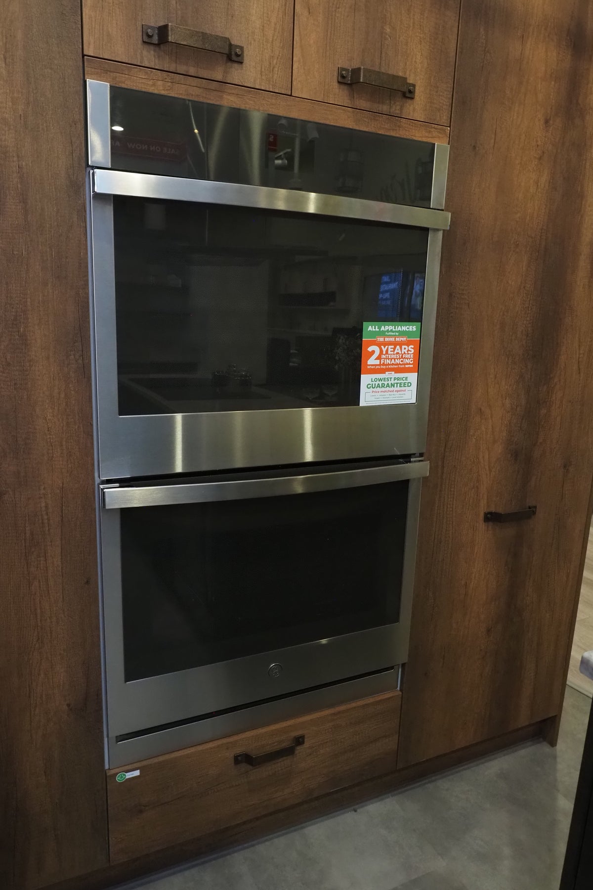 Wren Elements Oxidized Bronze and Saddle Oak Matte Kitchen