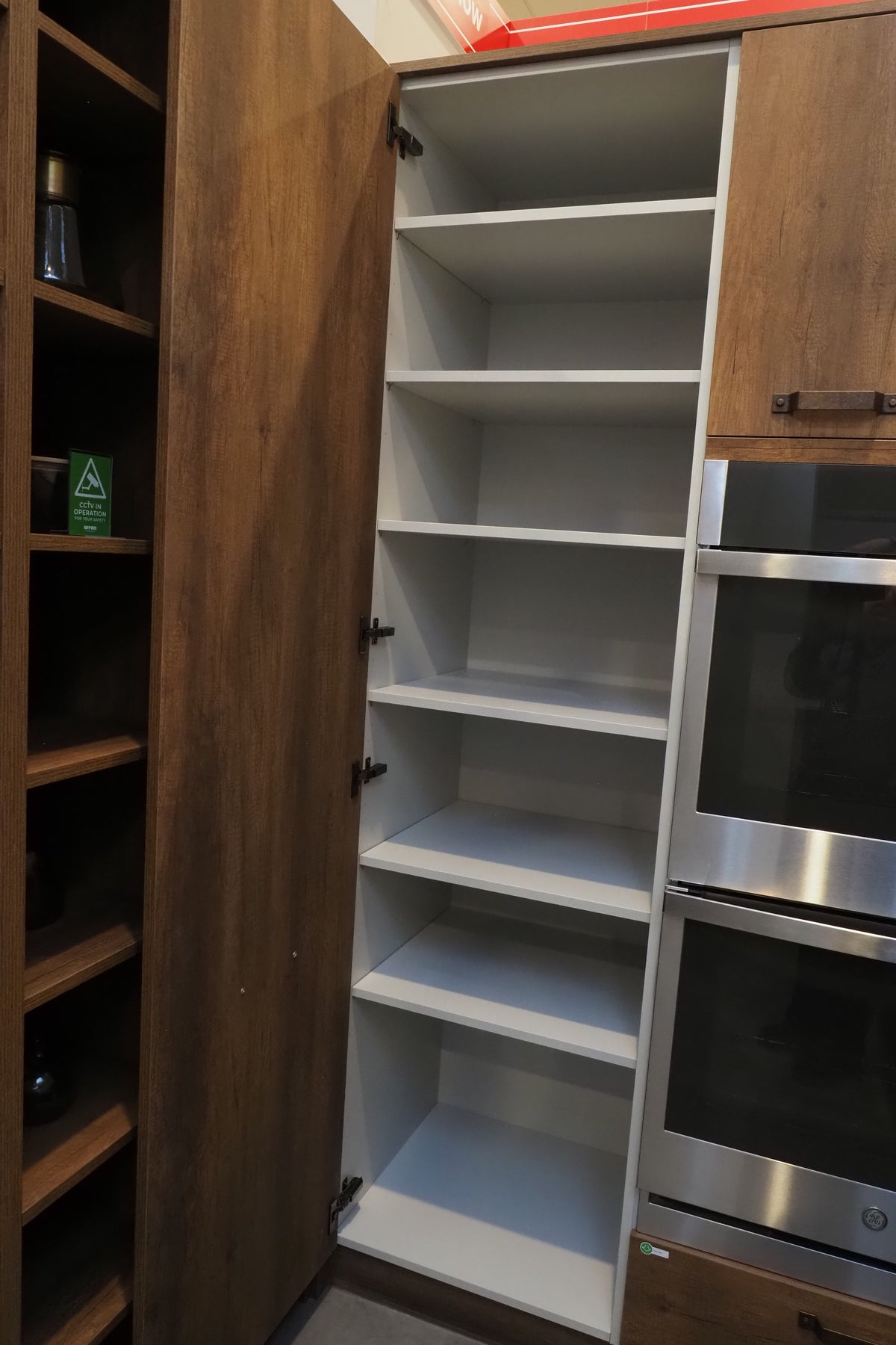 Wren Elements Oxidized Bronze and Saddle Oak Matte Kitchen