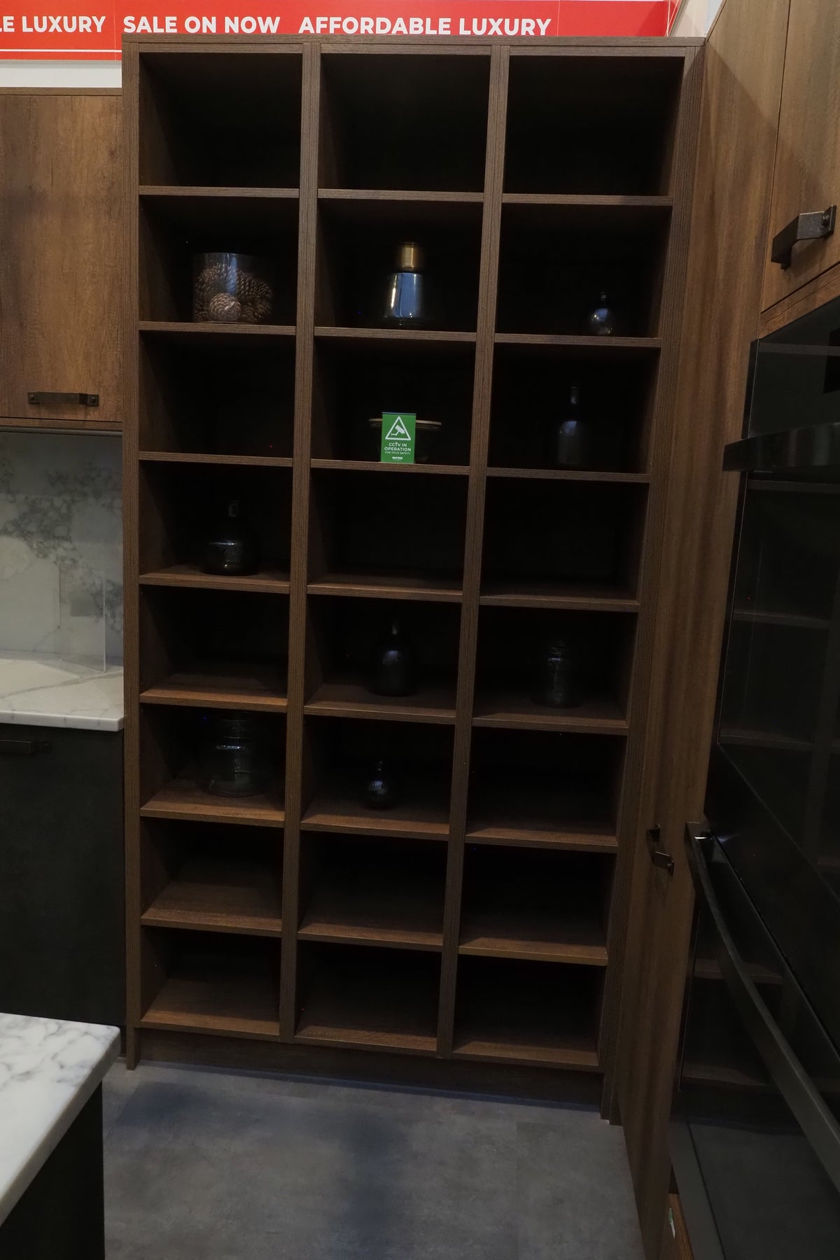 Wren Elements Oxidized Bronze and Saddle Oak Matte Kitchen