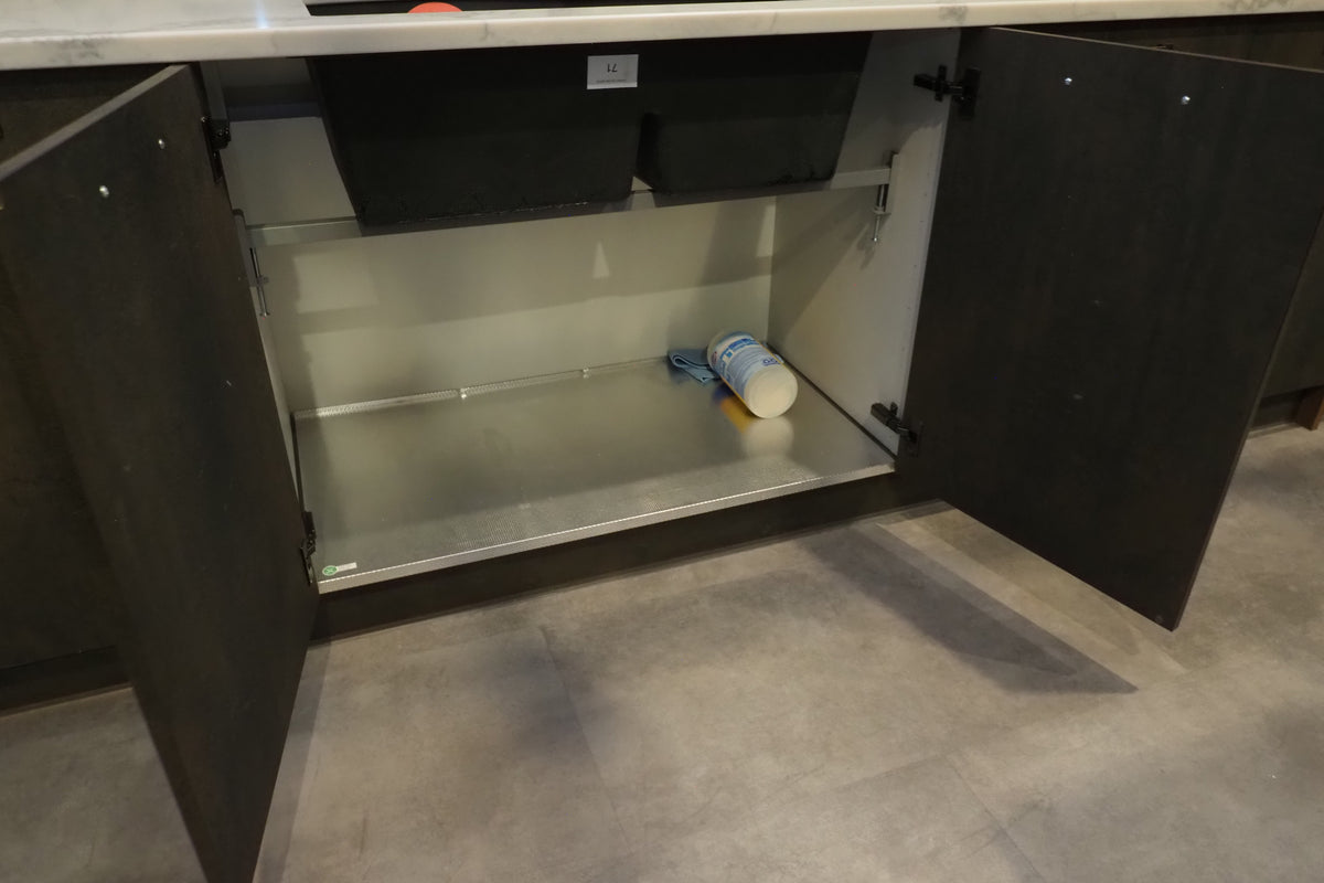 Wren Elements Oxidized Bronze and Saddle Oak Matte Kitchen