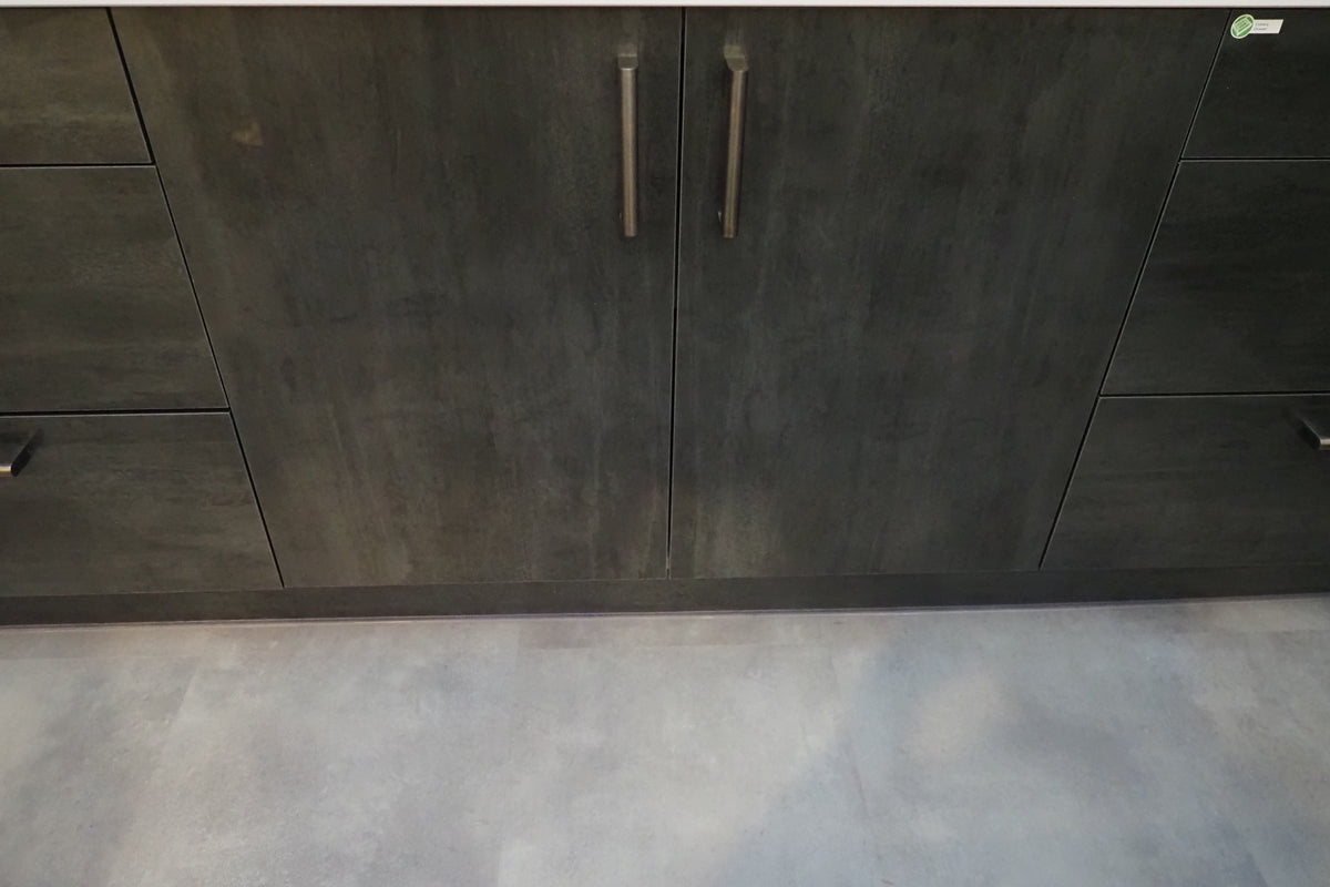 Wren Ultra & Elements Bianco and Metallic Slate Gloss Kitchen