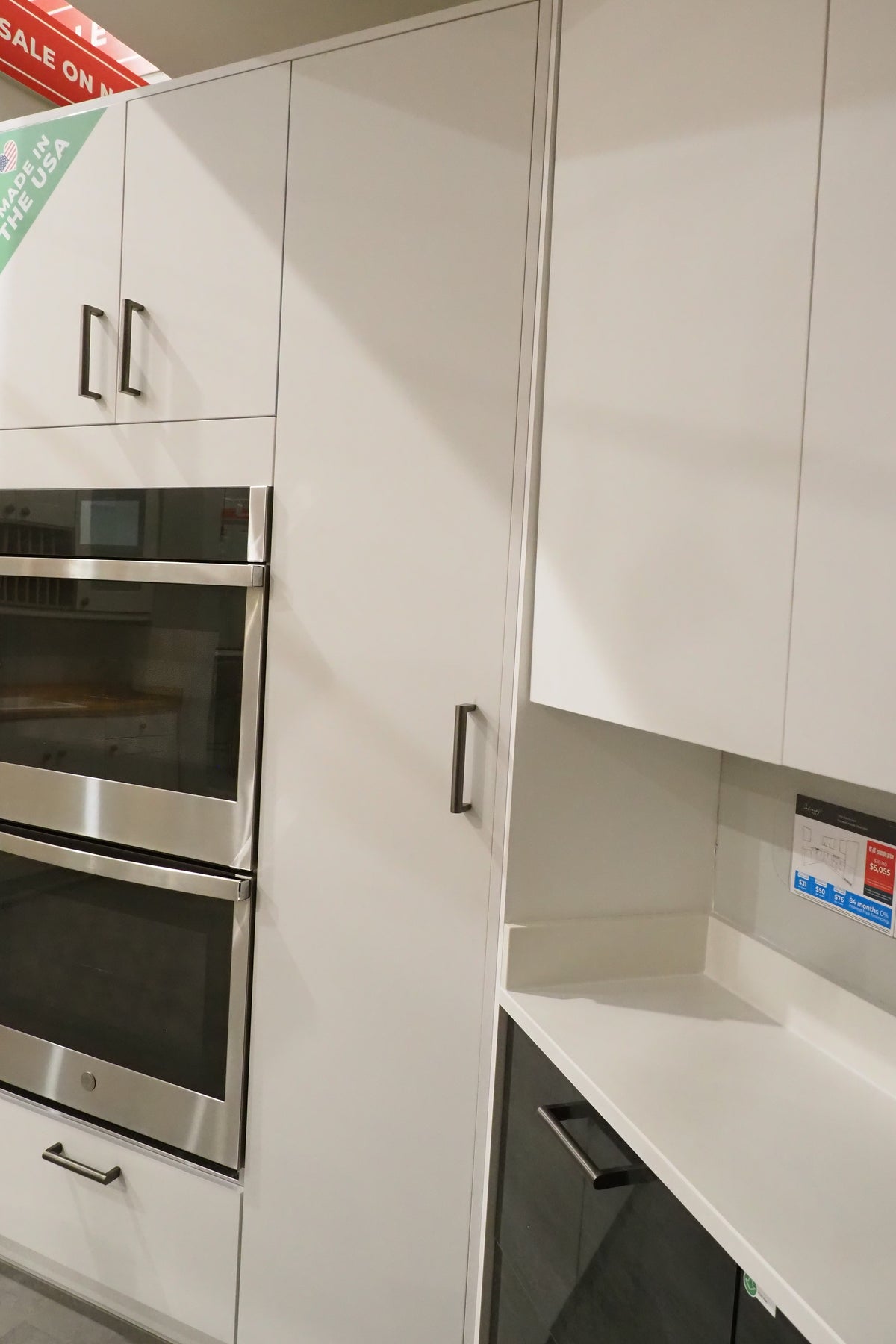 Wren Ultra & Elements Bianco and Metallic Slate Gloss Kitchen