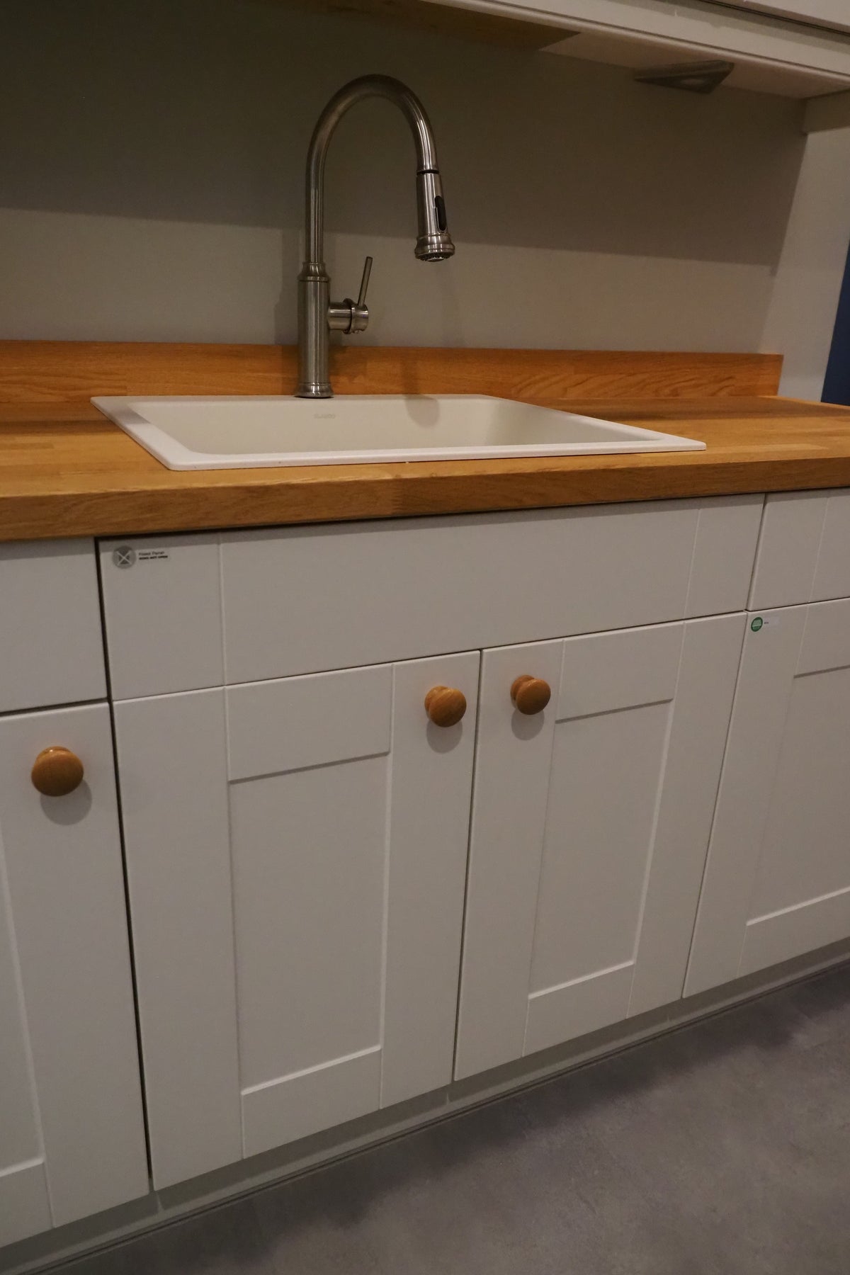 Wren Shaker Classic Cream Matte Kitchen
