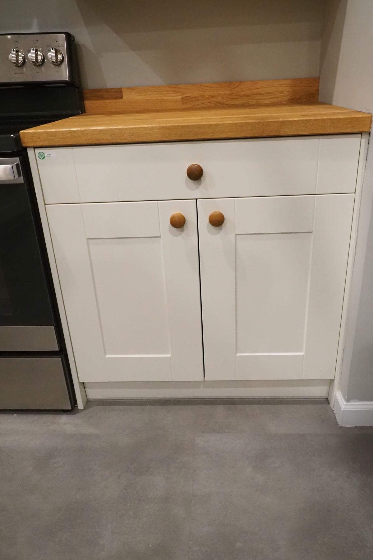 Wren Shaker Classic Cream Matte Kitchen