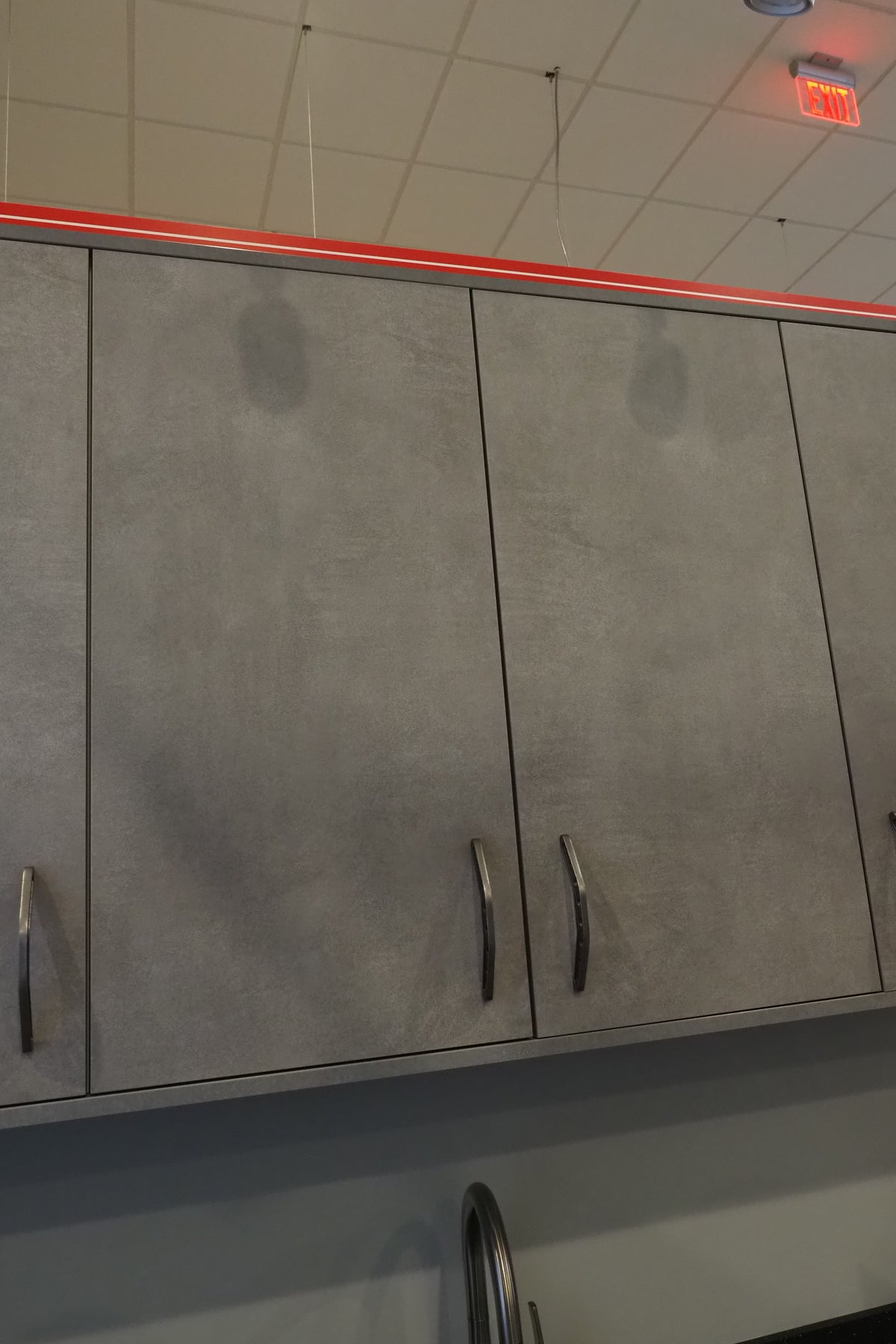 Wren Elements Concrete Grey Modern Kitchen with JennAir Appliances