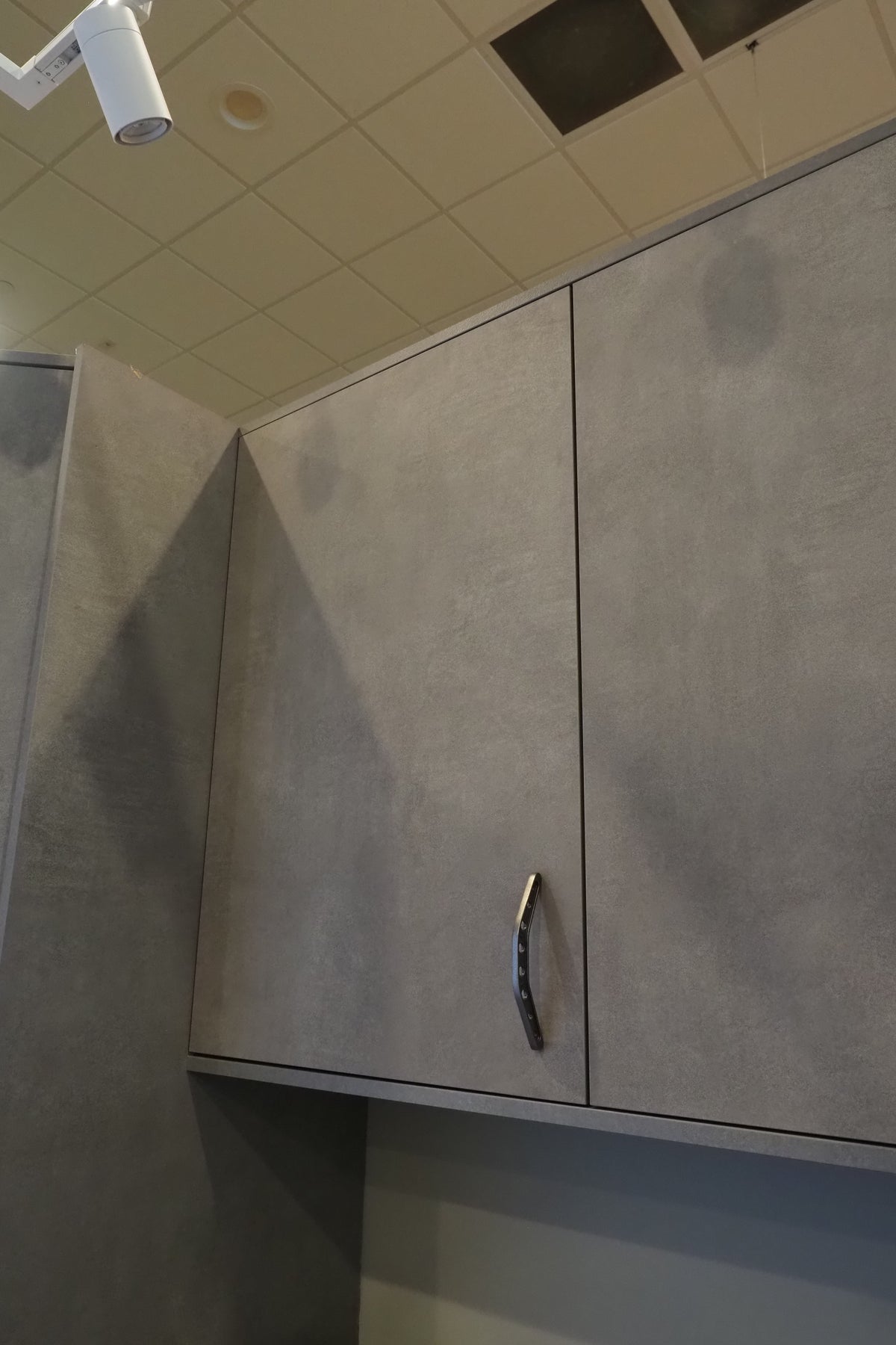 Wren Elements Concrete Grey Modern Kitchen with JennAir Appliances