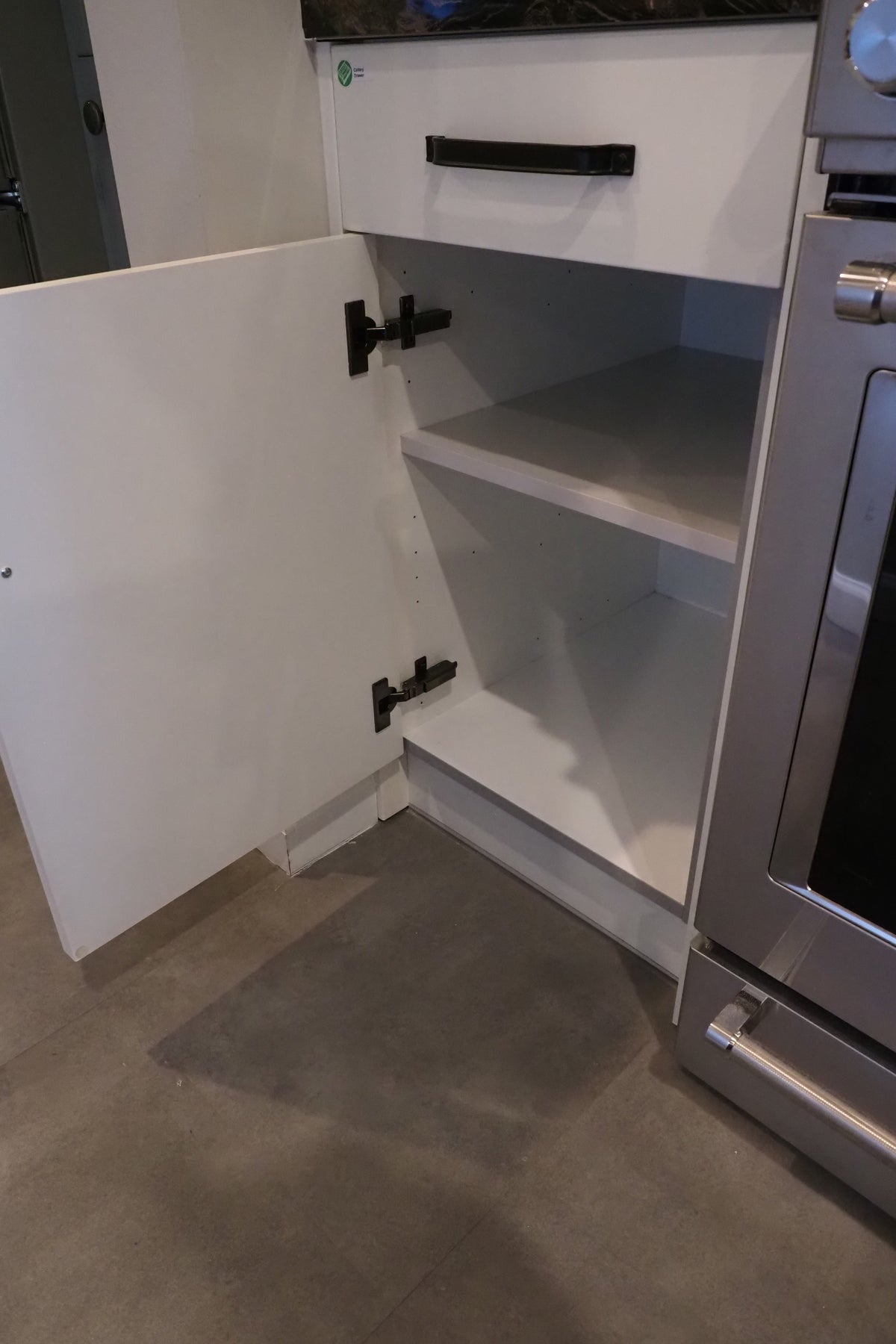Wren Shaker Chelsea Juratek Cream Matte Kitchen