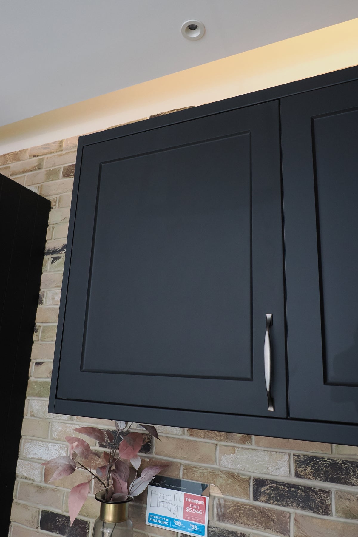 Wren Shaker Chelsea Juratek Black Kitchen with Island