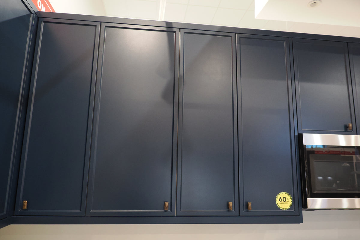 Wren Shaker Navy Blue Kitchen Corner