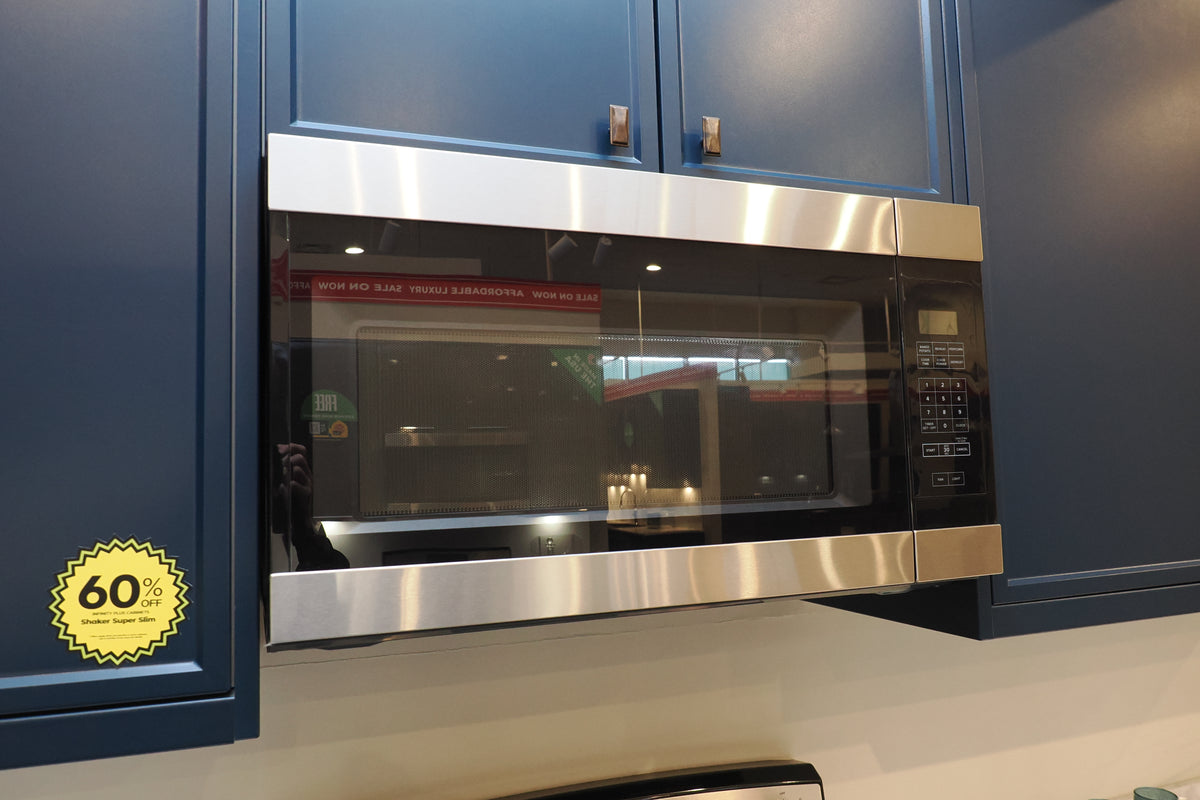 Wren Shaker Navy Blue Kitchen Corner