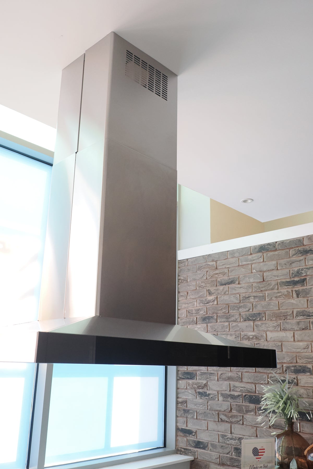 Wren Milano High Gloss White Kitchen with Island
