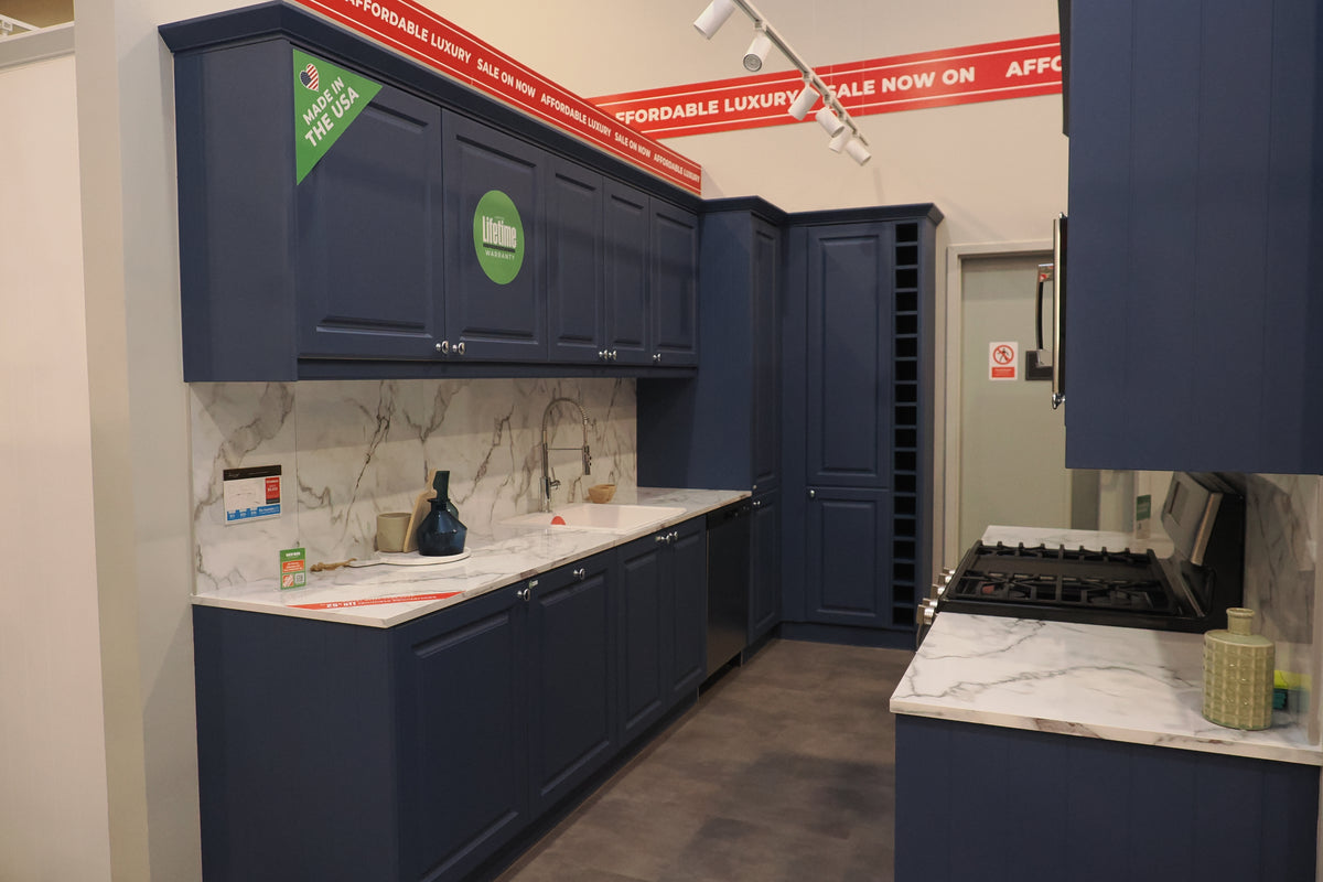 Wren Georgian Juratek Royal Blue Matte Kitchen