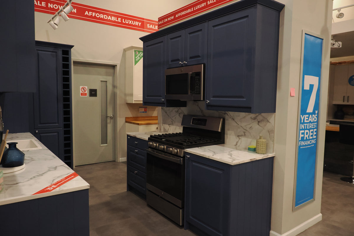 Wren Georgian Juratek Royal Blue Matte Kitchen