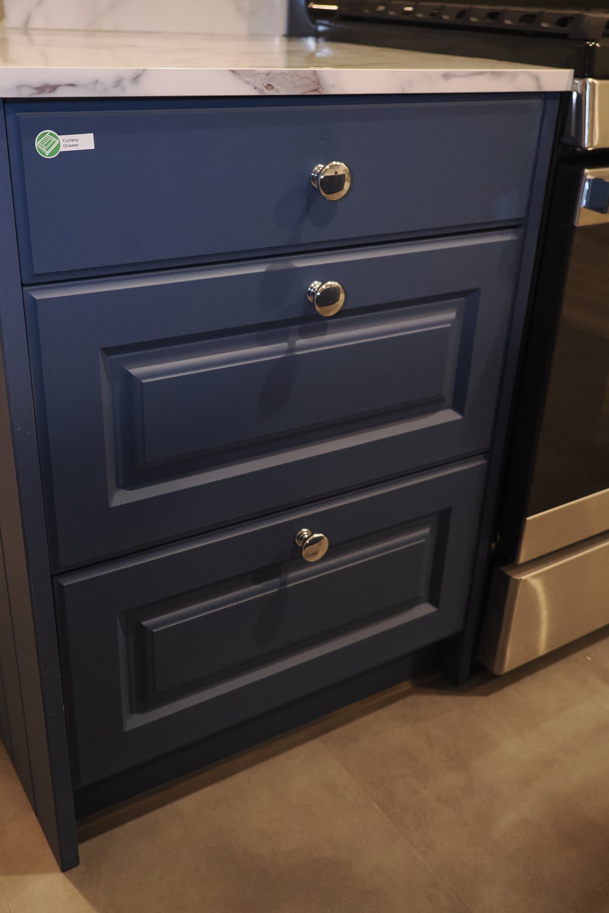 Wren Georgian Juratek Royal Blue Matte Kitchen