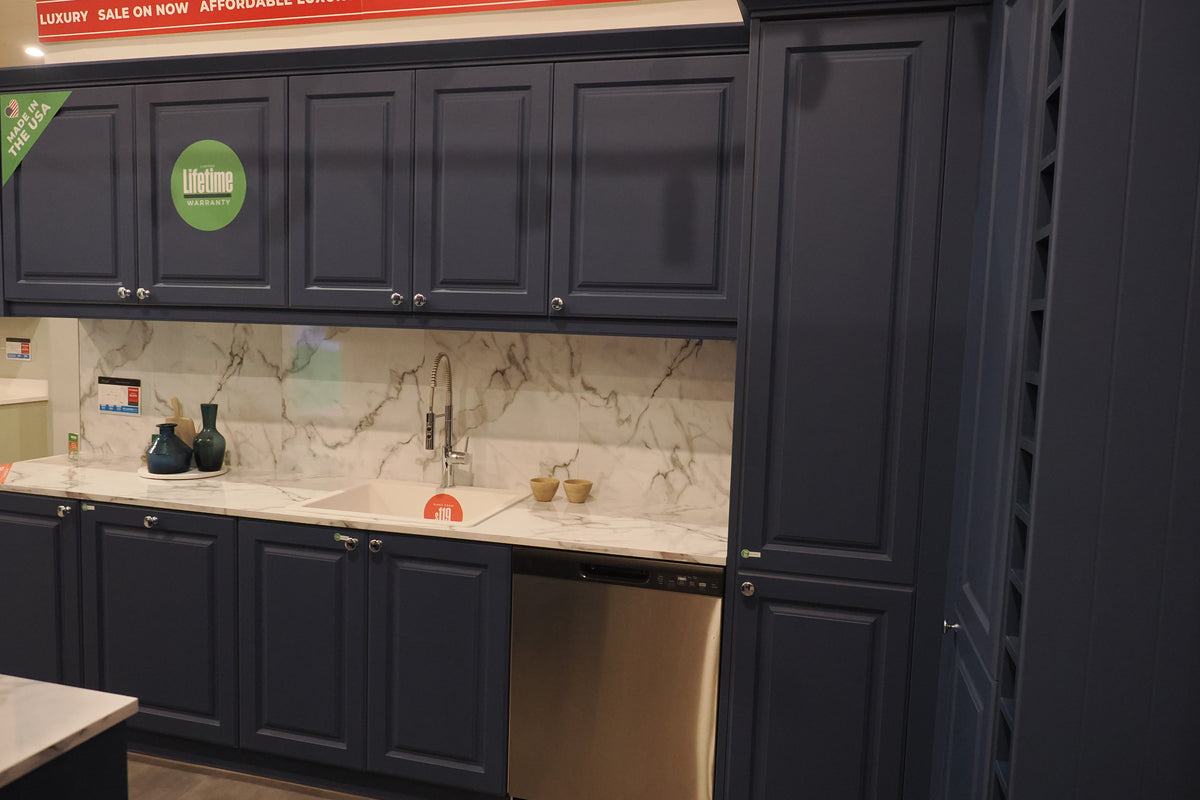 Wren Georgian Juratek Royal Blue Matte Kitchen
