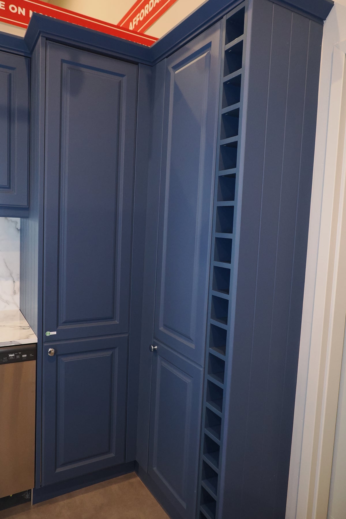 Wren Georgian Juratek Royal Blue Matte Kitchen
