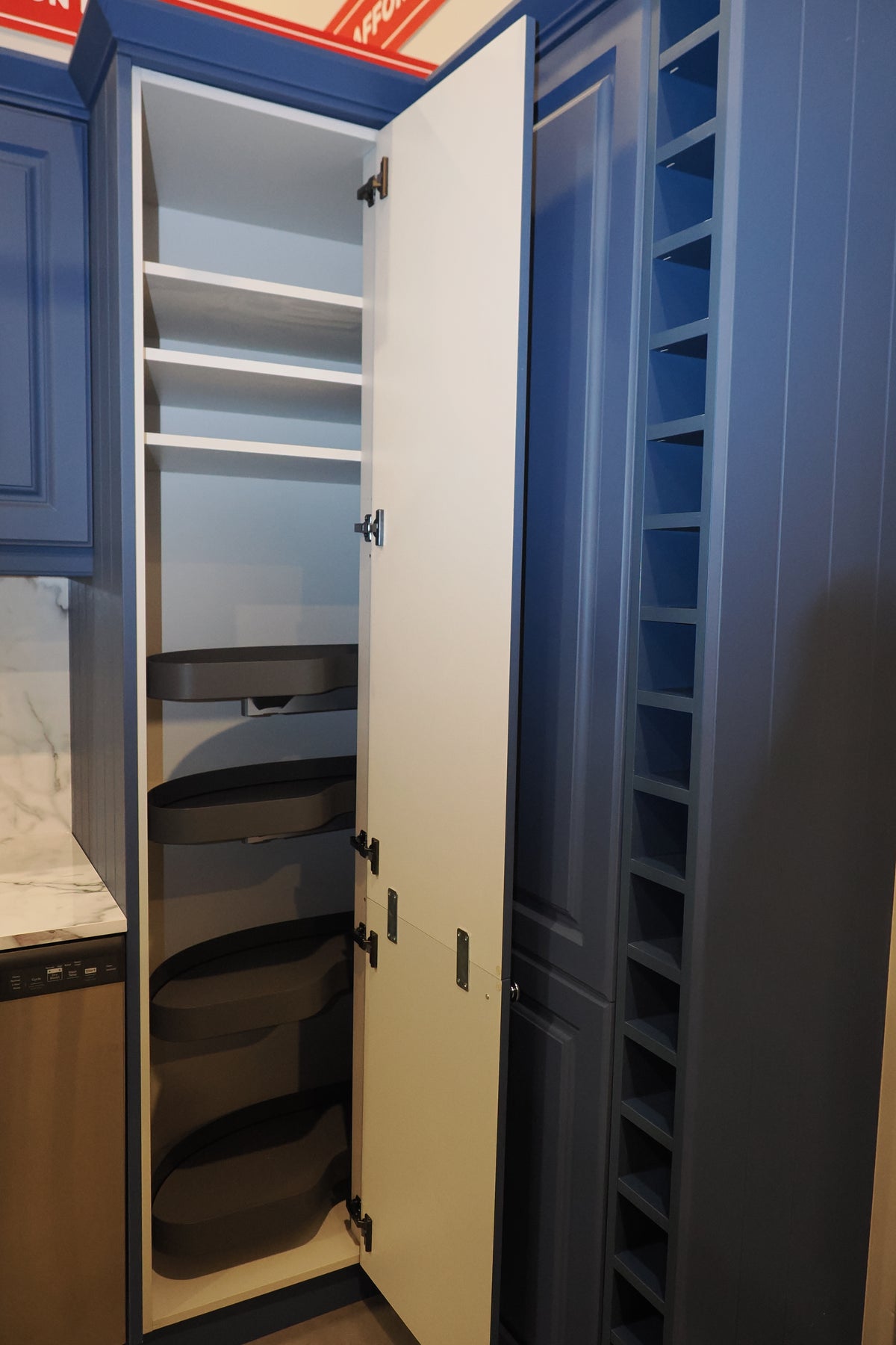 Wren Georgian Juratek Royal Blue Matte Kitchen