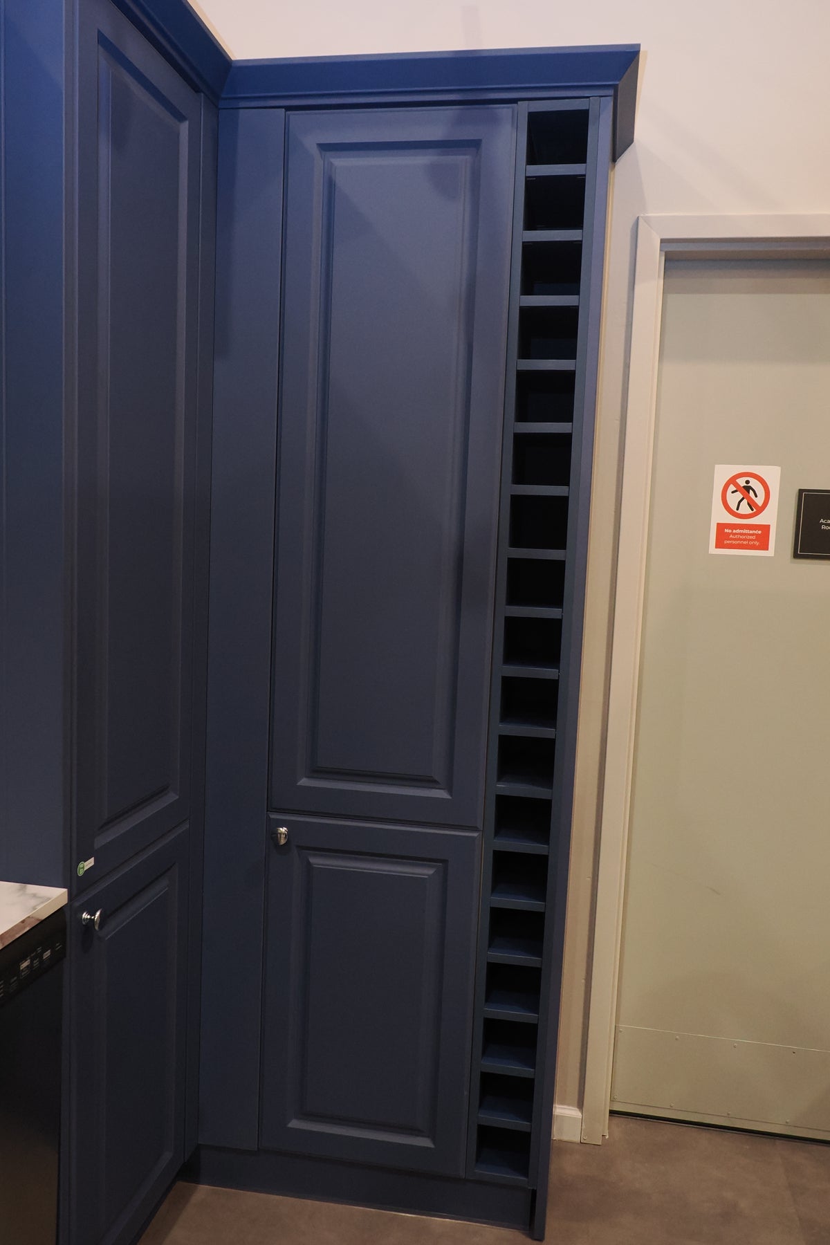 Wren Georgian Juratek Royal Blue Matte Kitchen