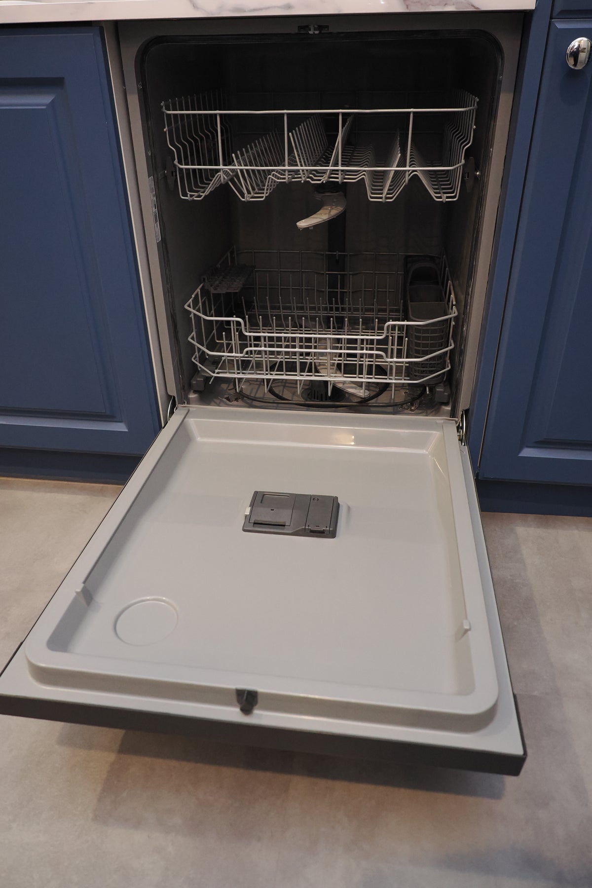 Wren Georgian Juratek Royal Blue Matte Kitchen
