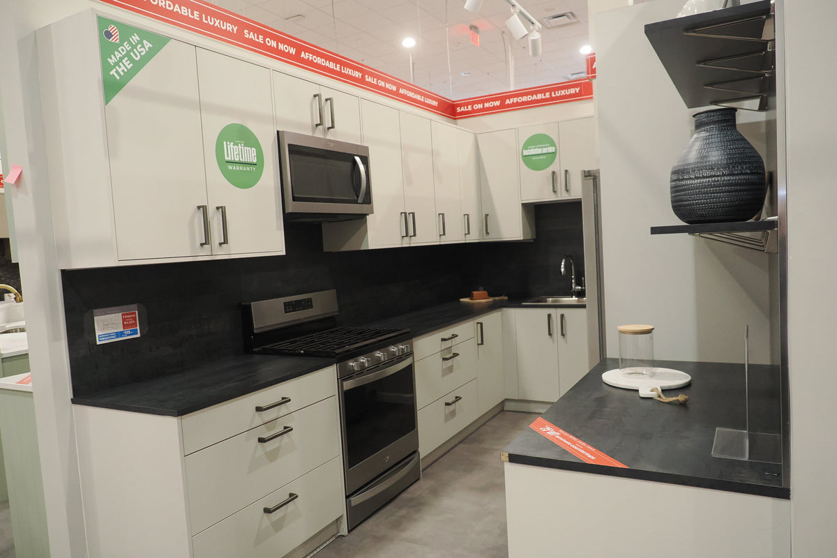 Wren Autograph Pebble Gray Matte Kitchen