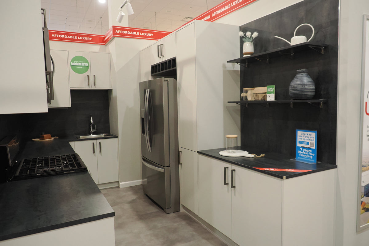 Wren Autograph Pebble Gray Matte Kitchen