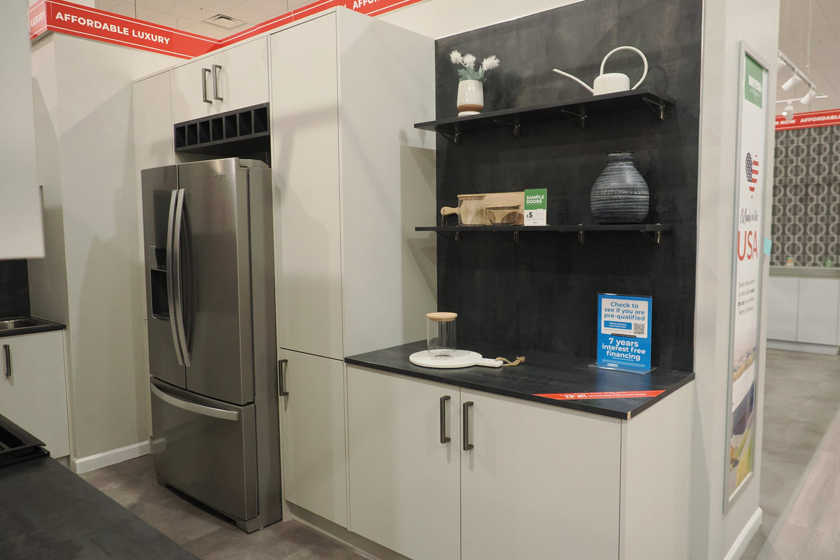 Wren Autograph Pebble Gray Matte Kitchen