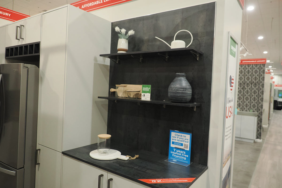 Wren Autograph Pebble Gray Matte Kitchen