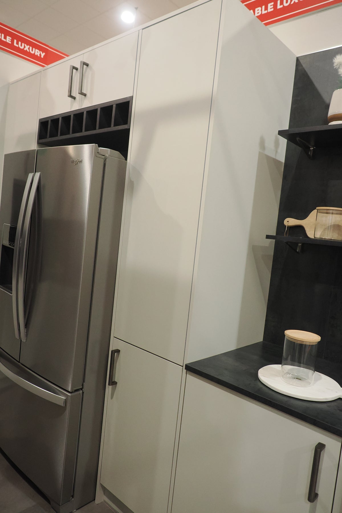 Wren Autograph Pebble Gray Matte Kitchen