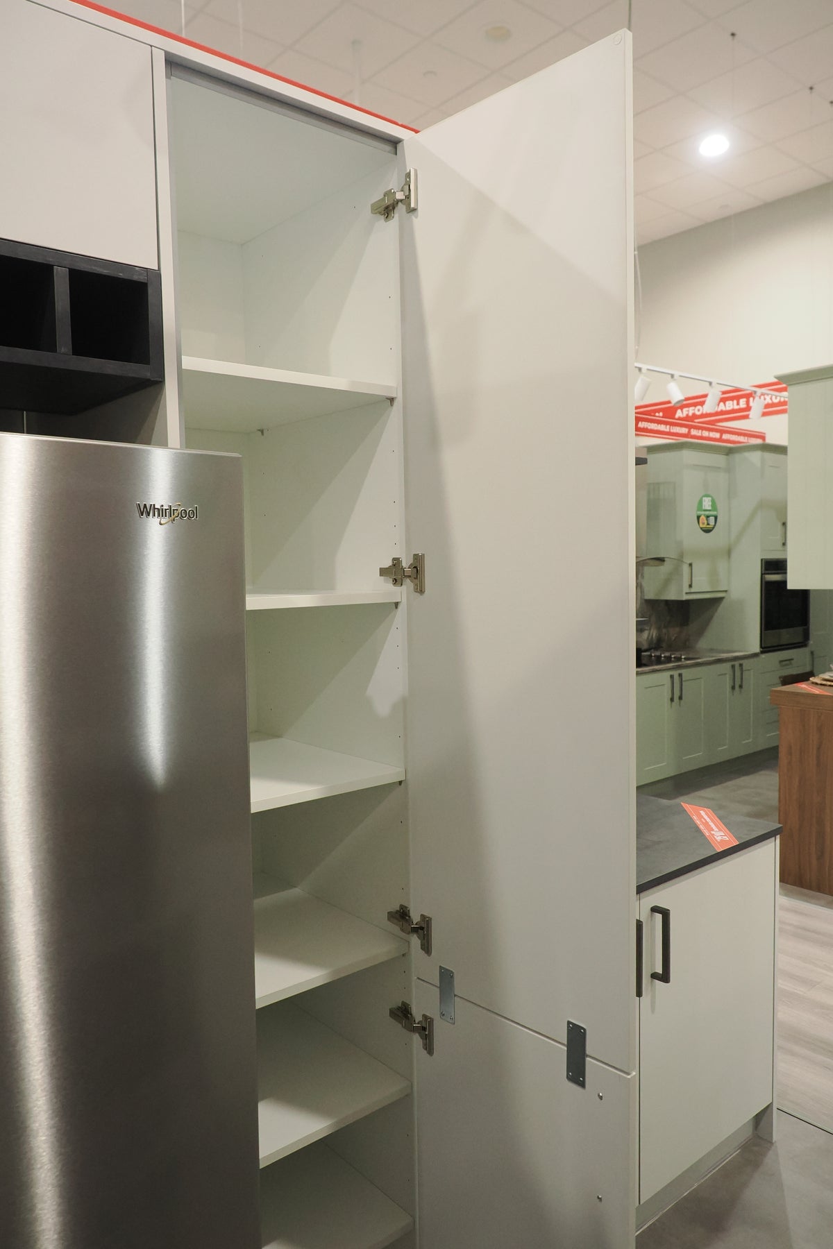 Wren Autograph Pebble Gray Matte Kitchen