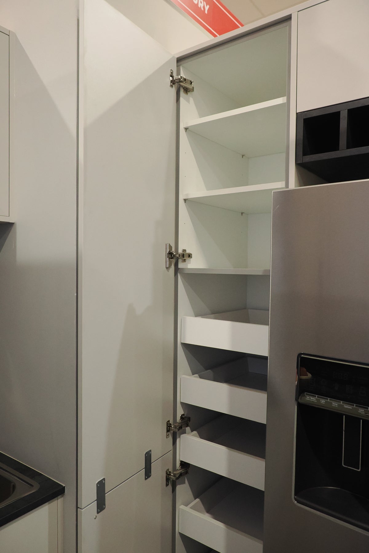 Wren Autograph Pebble Gray Matte Kitchen