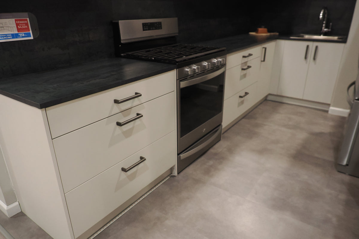 Wren Autograph Pebble Gray Matte Kitchen
