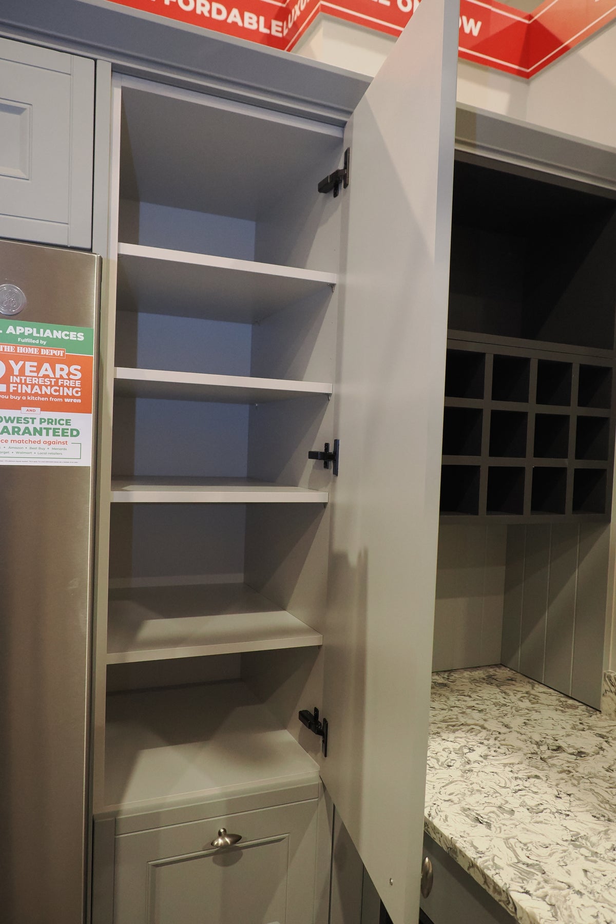 Wren Country Juratek Ash Gray Matte Kitchen
