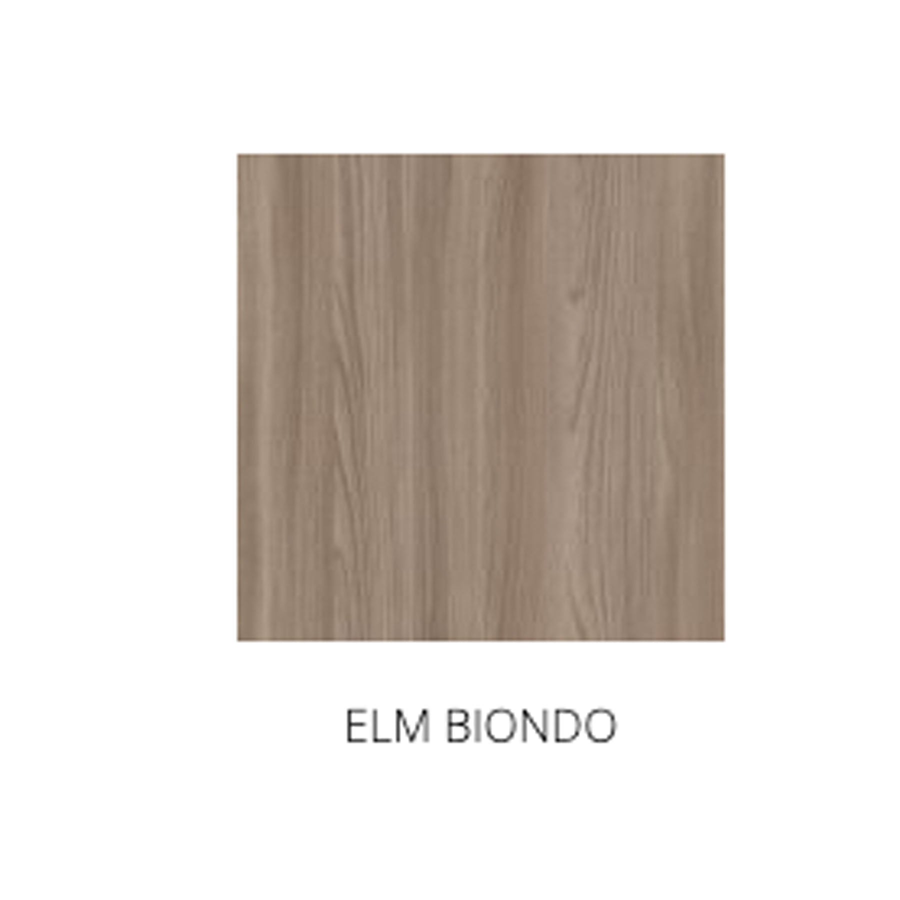 copatlife Modern Elm Biondo Veneer Pantry with Smoked Bronze Glass Cabinet