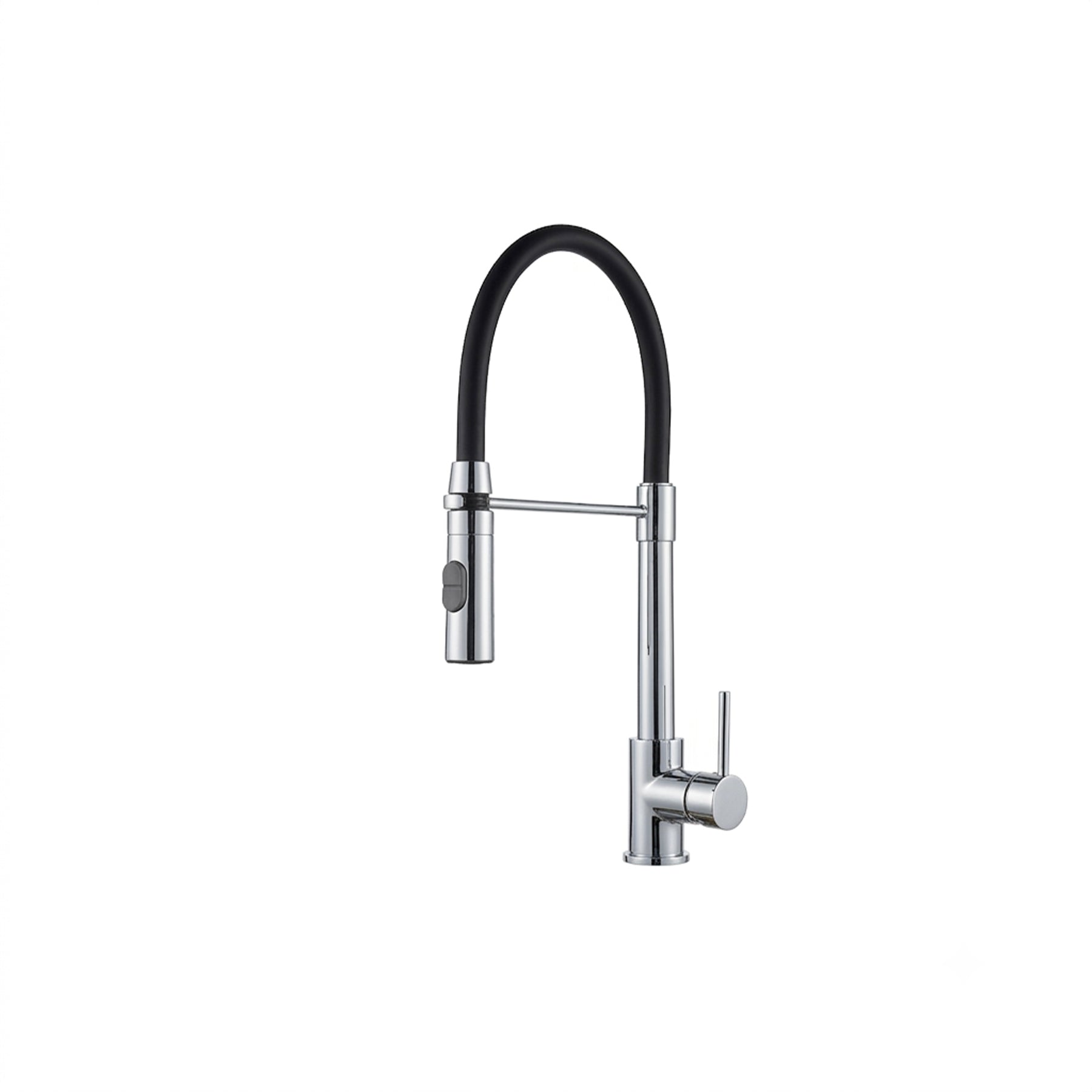 Single Lever Pull Out Kitchen Faucet in Polished Chrome