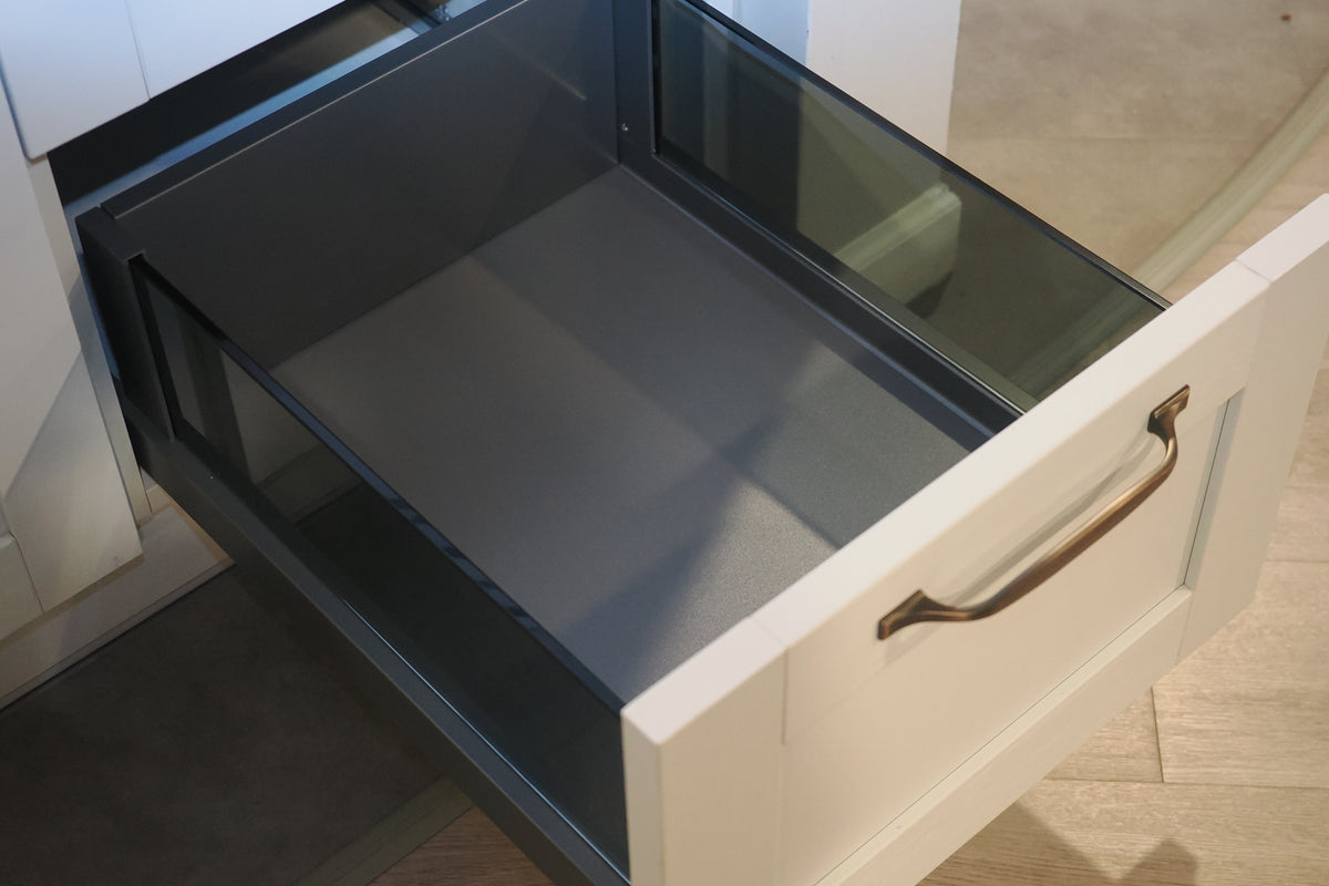Wren Shaker Chalk White Matte Kitchen