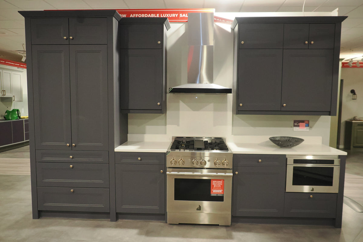 Wren Shaker Juratek Forest Green Matte Kitchen