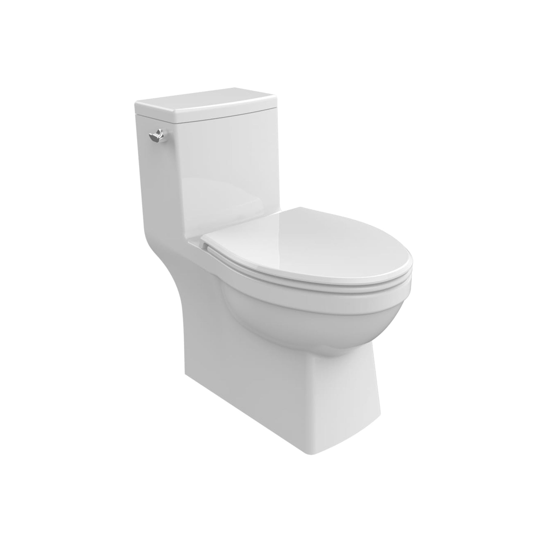 Laufen Cristal White One Piece Toilet with Seat