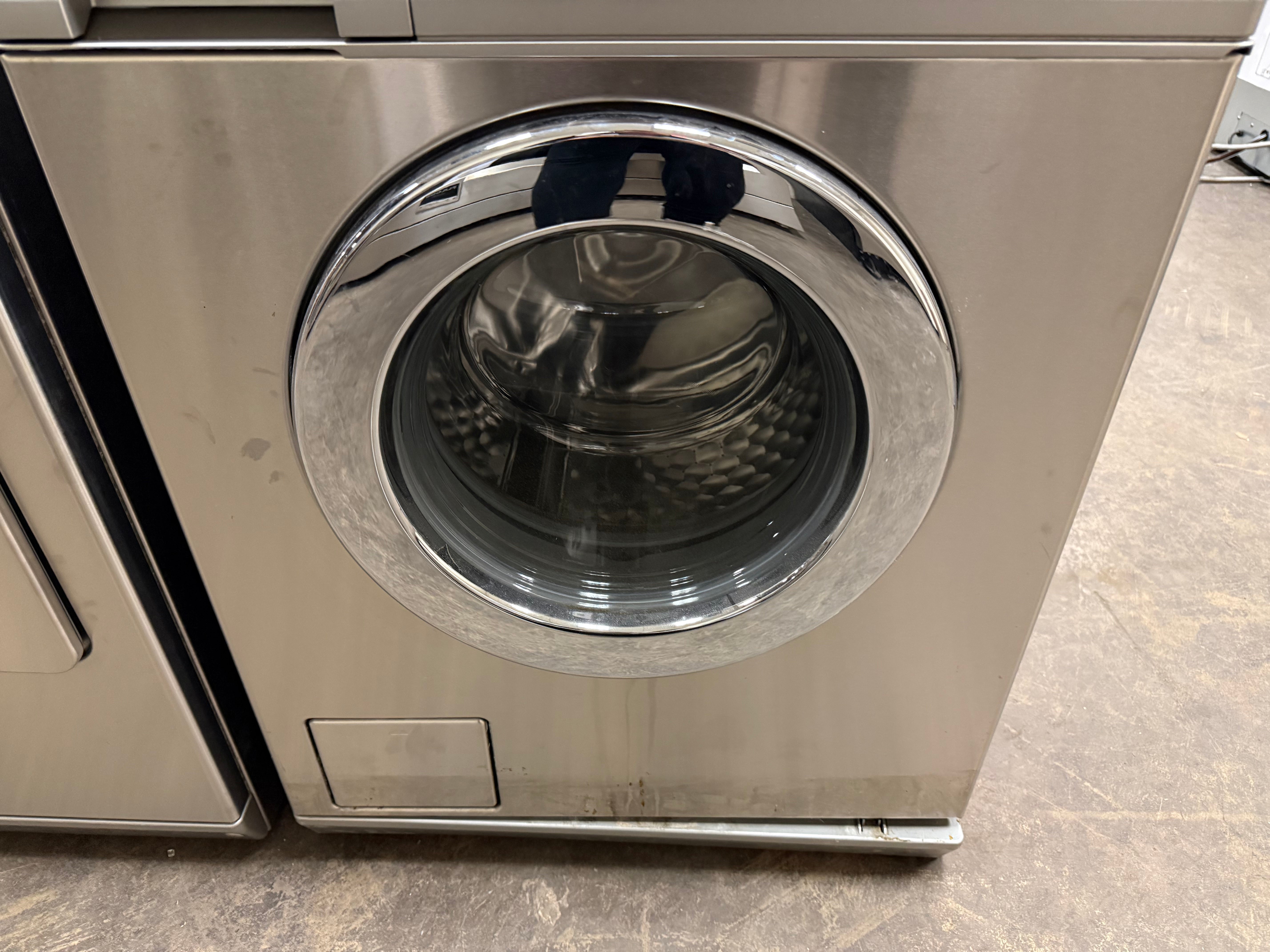 Miele 24" Stainless Steel Professional Stackable Laundry Suite
