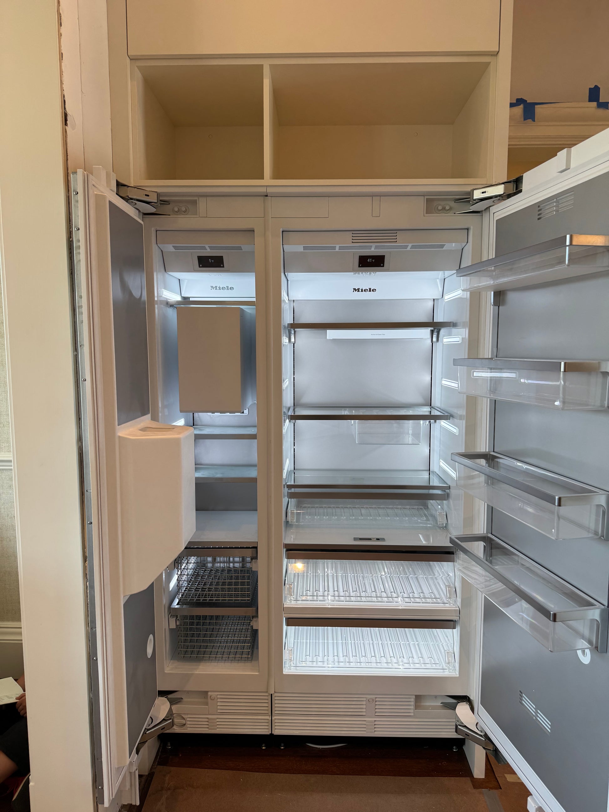 Miele F2472VI & K2802VI 48" Panel Ready Refrigerator/Freezer Combo