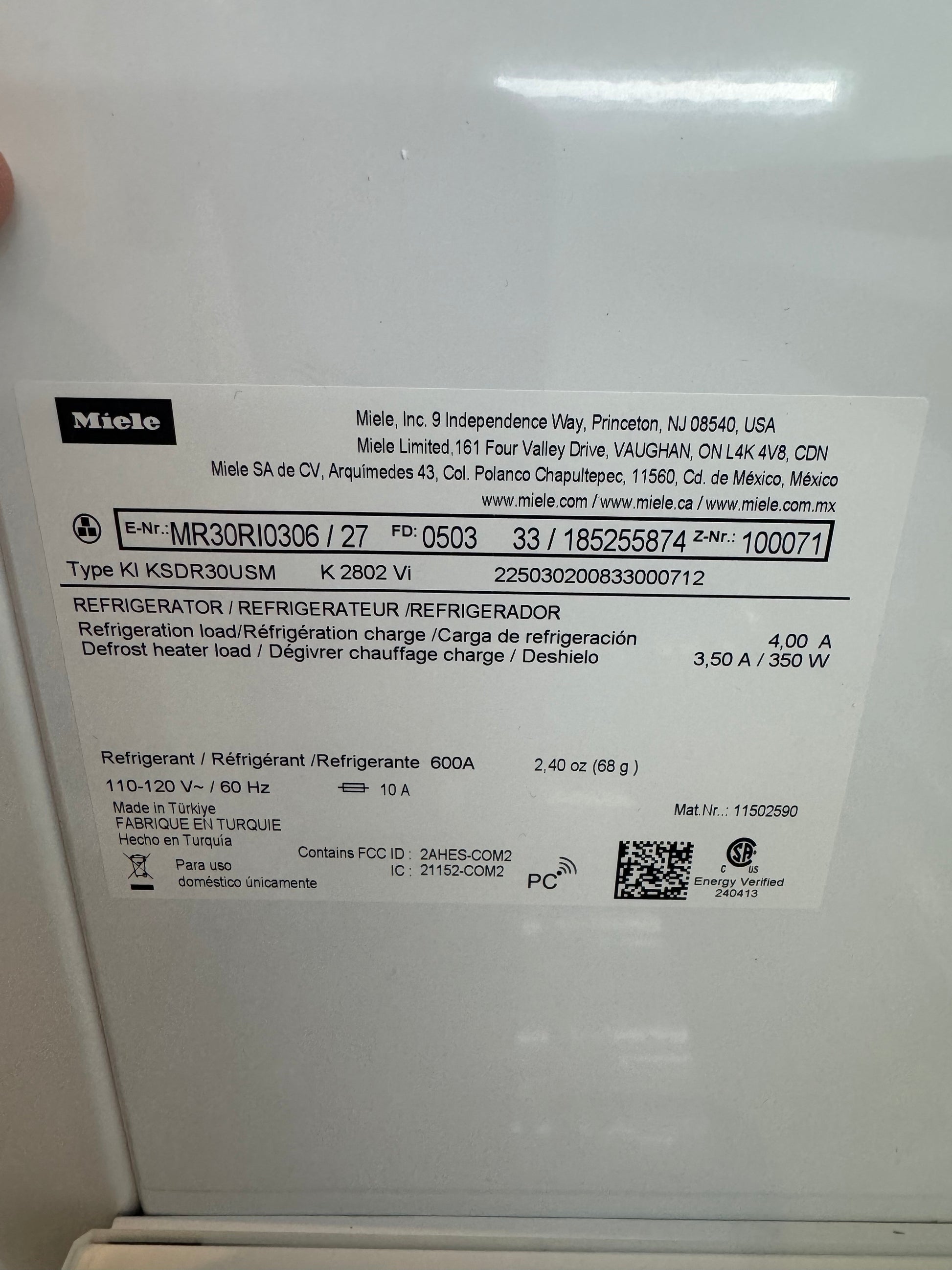 Miele F2472VI & K2802VI 48" Panel Ready Refrigerator/Freezer Combo