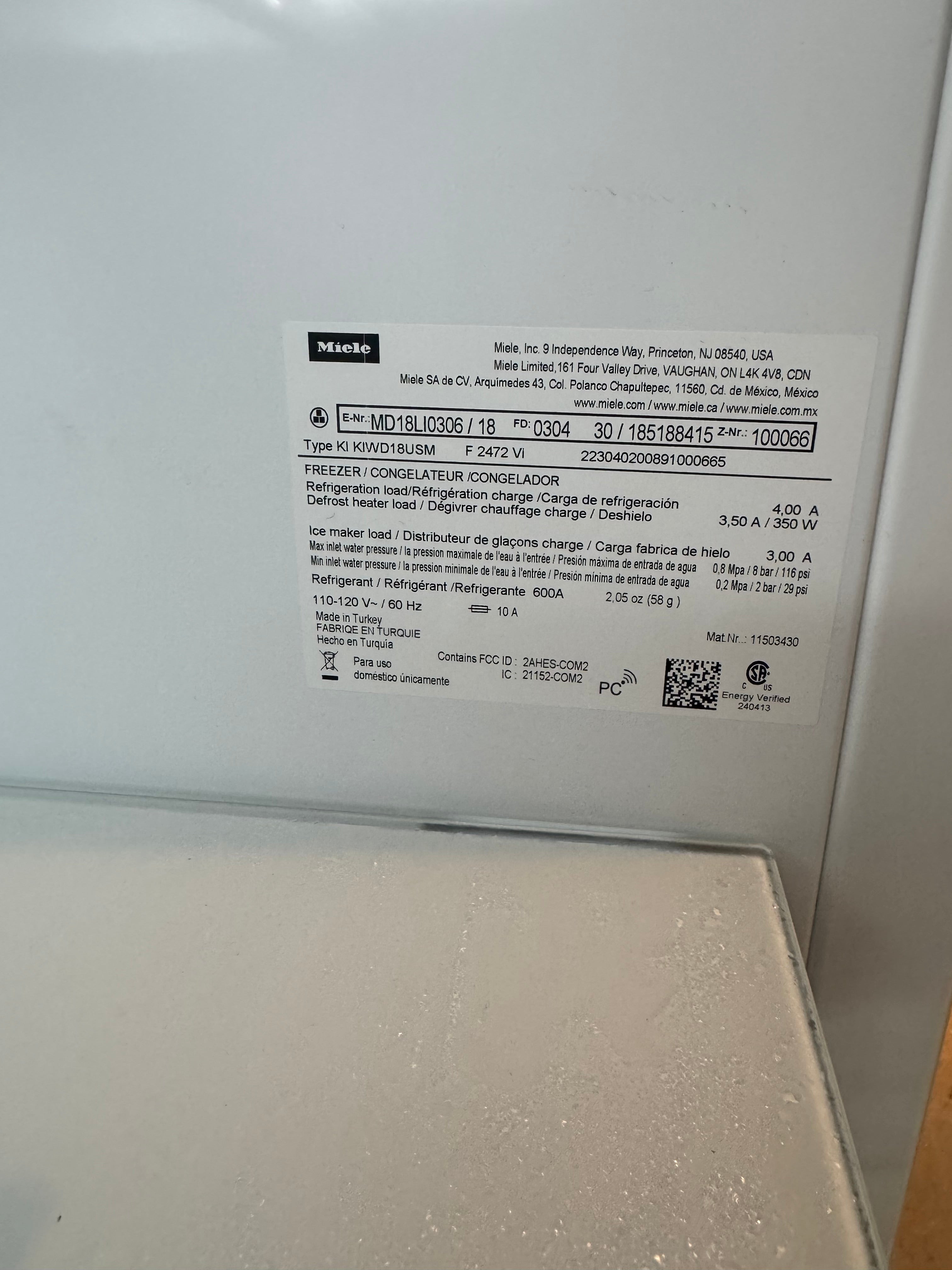 Miele F2472VI & K2802VI 48" Panel Ready Refrigerator/Freezer Combo