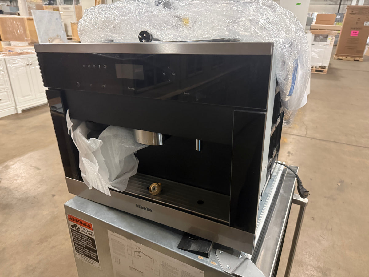 Miele specialty coffee system in stainless steel